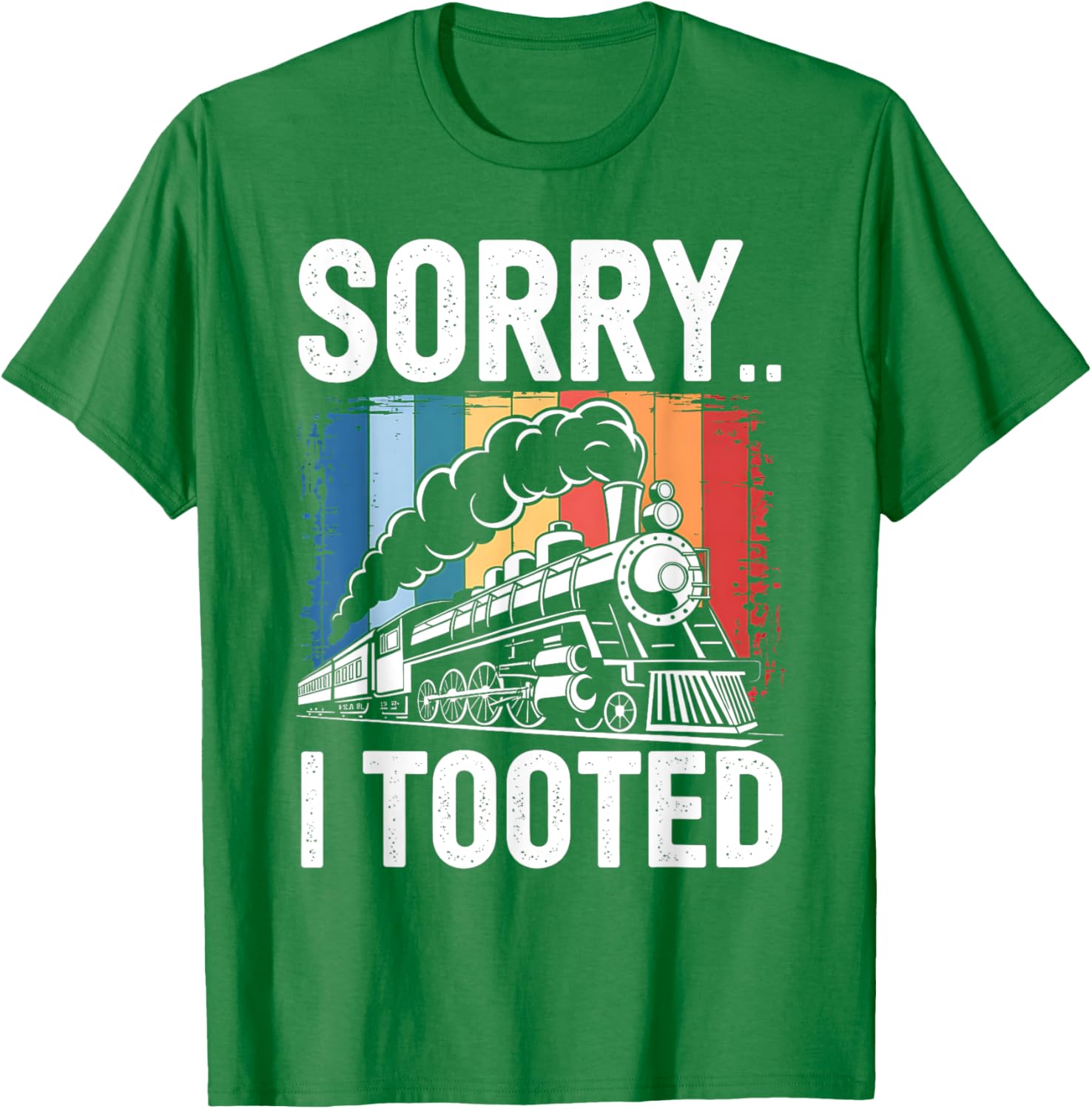 Funny Train Sorry I Tooted T-Shirt for Kids - Perfect Railroad Gift - 21