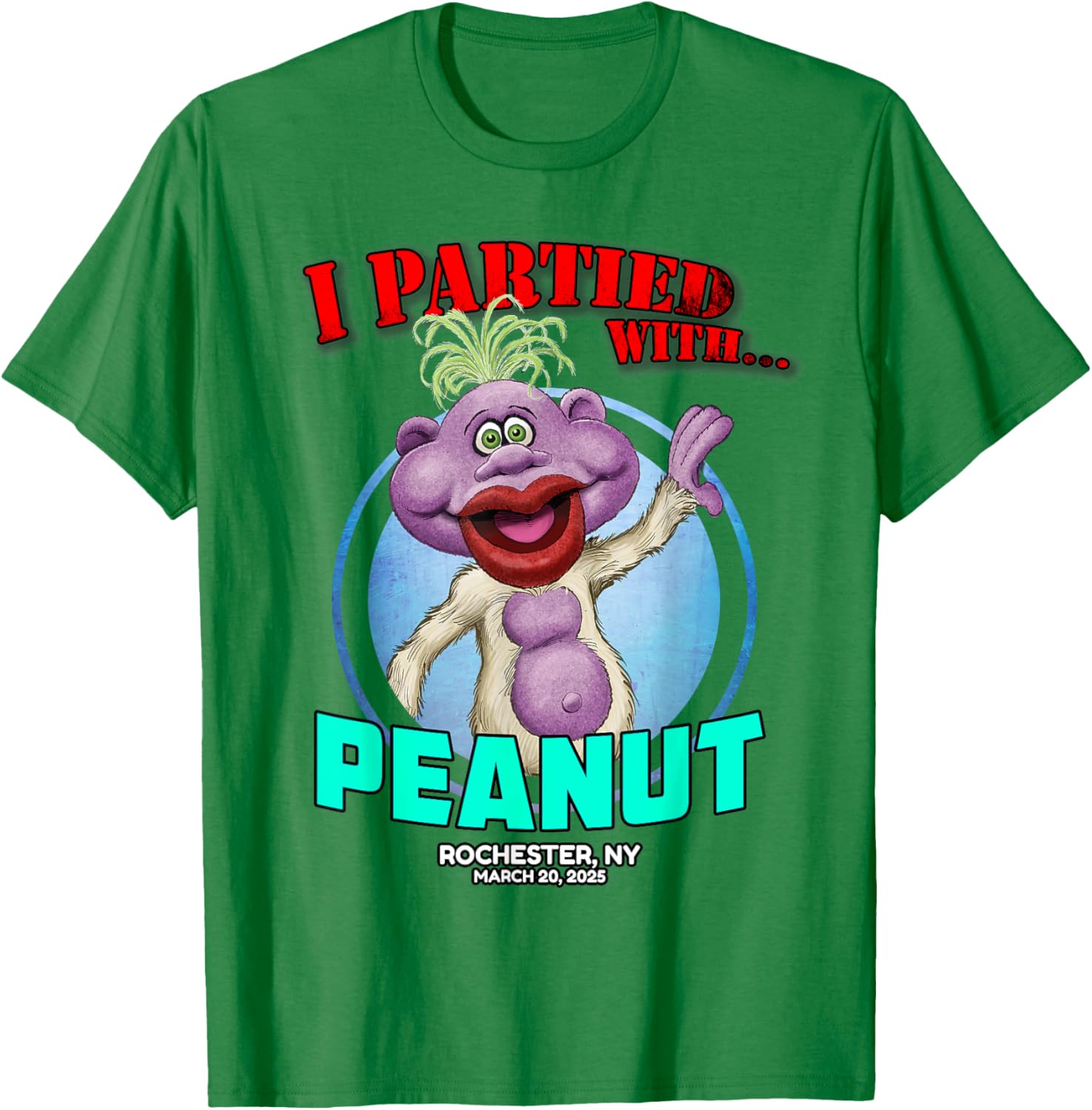 Peanut Rochester NY 2025 T-Shirt for Fun Fashion Lovers and Collectors - 12