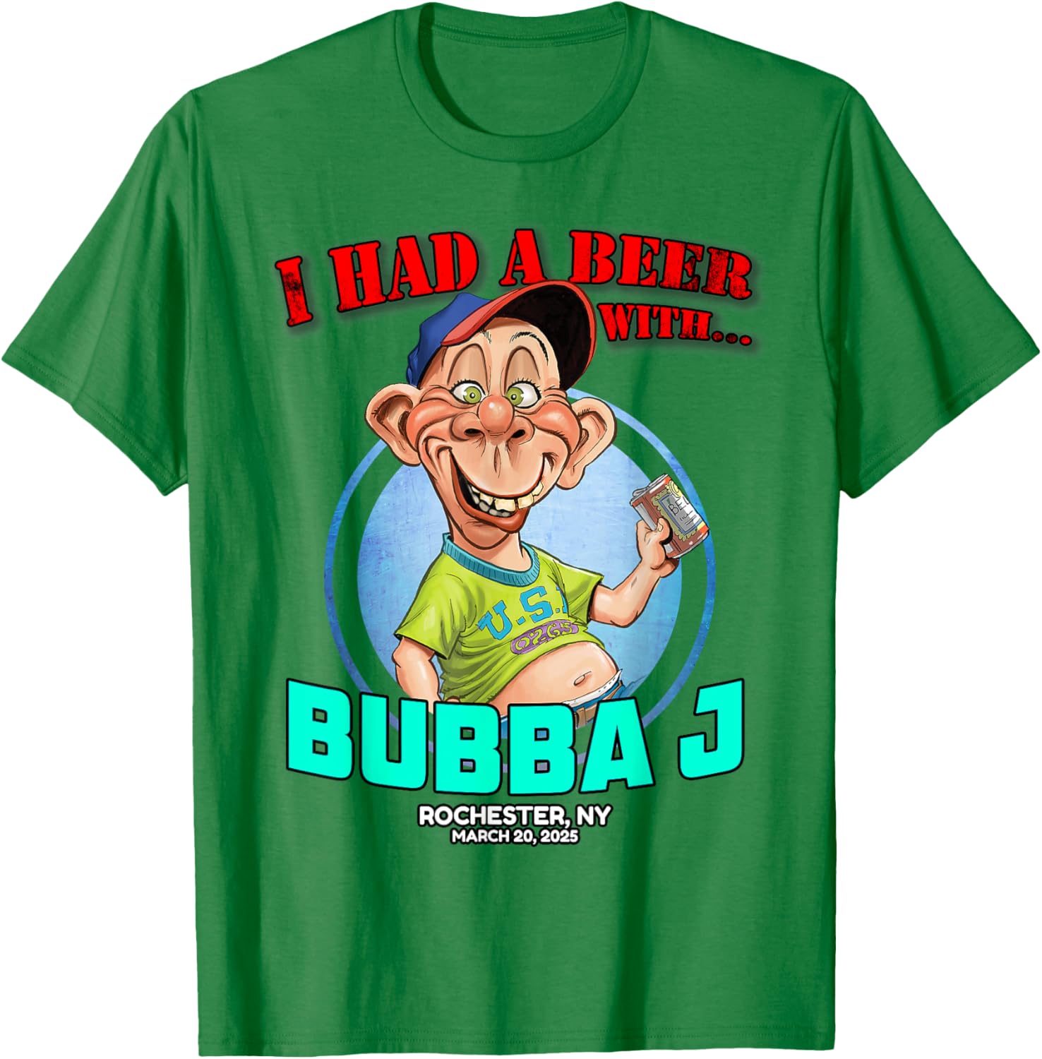 Bubba J Rochester NY 2025 T-Shirt for Fun and Casual Outfit Lovers - 1