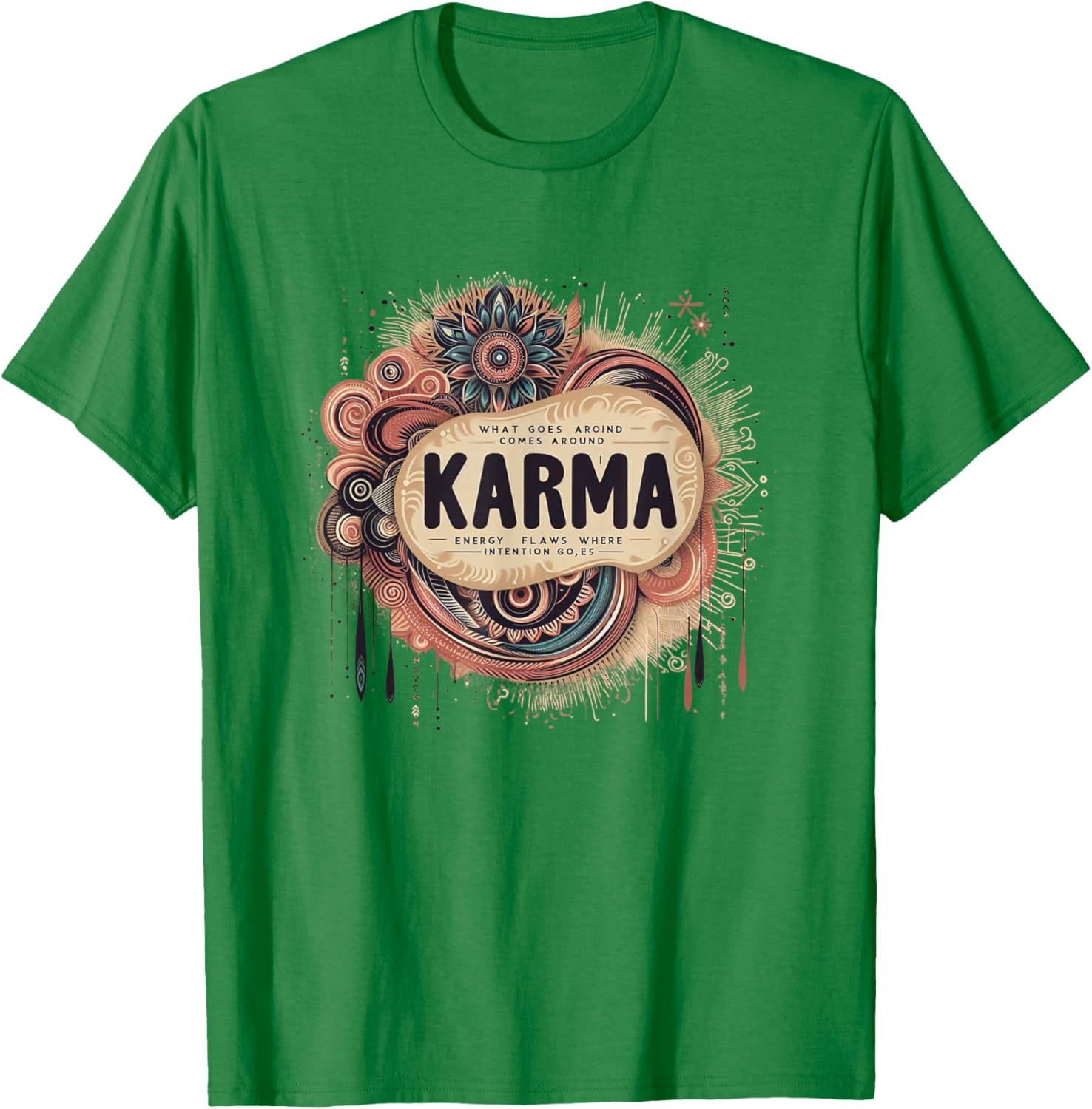 Inspirational Karma Quote Tee - Spread Positive Energy with Style - 19