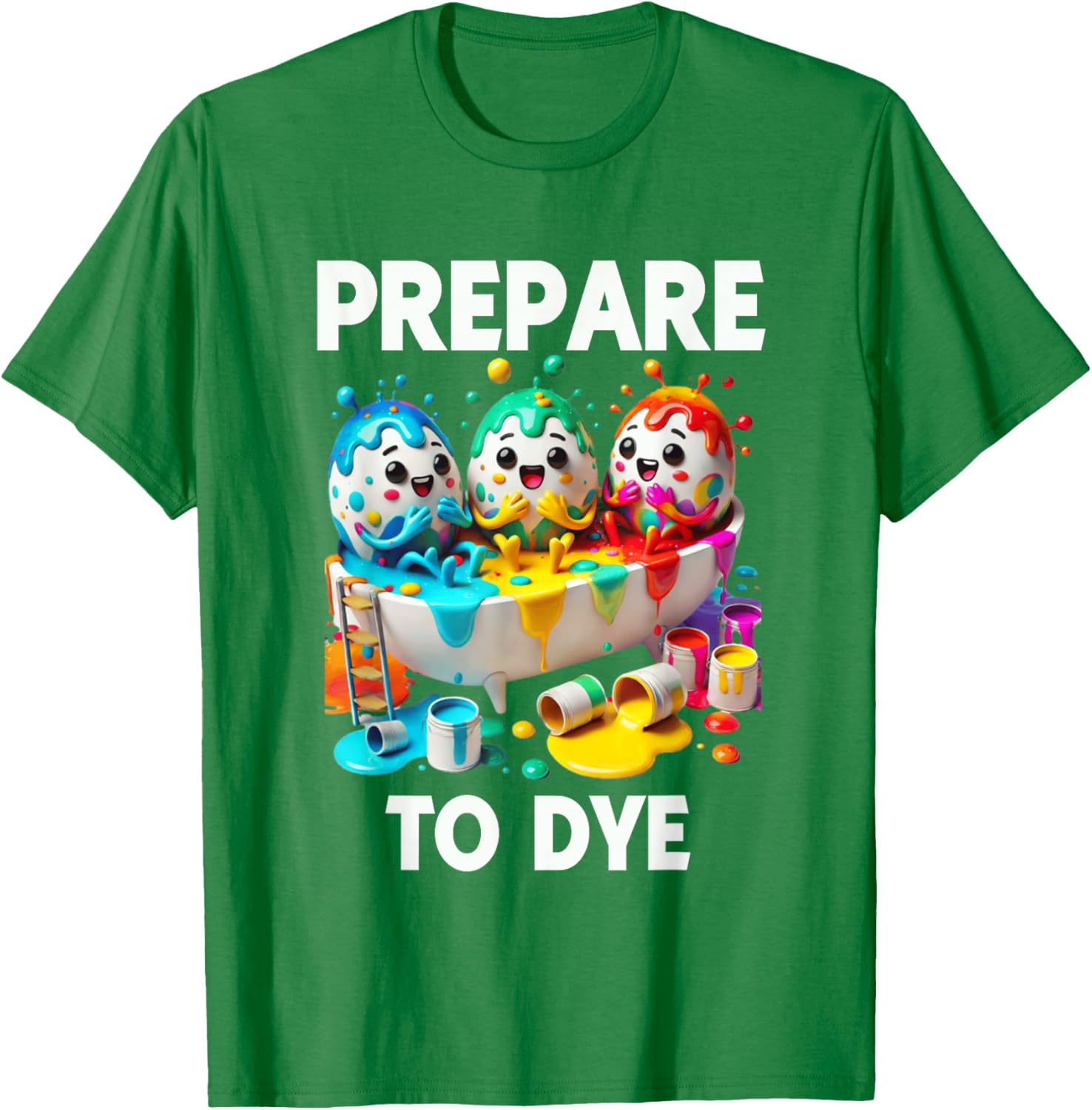 Prepare To Dye Funny Easter Egg T-Shirt for Men and Women - 5