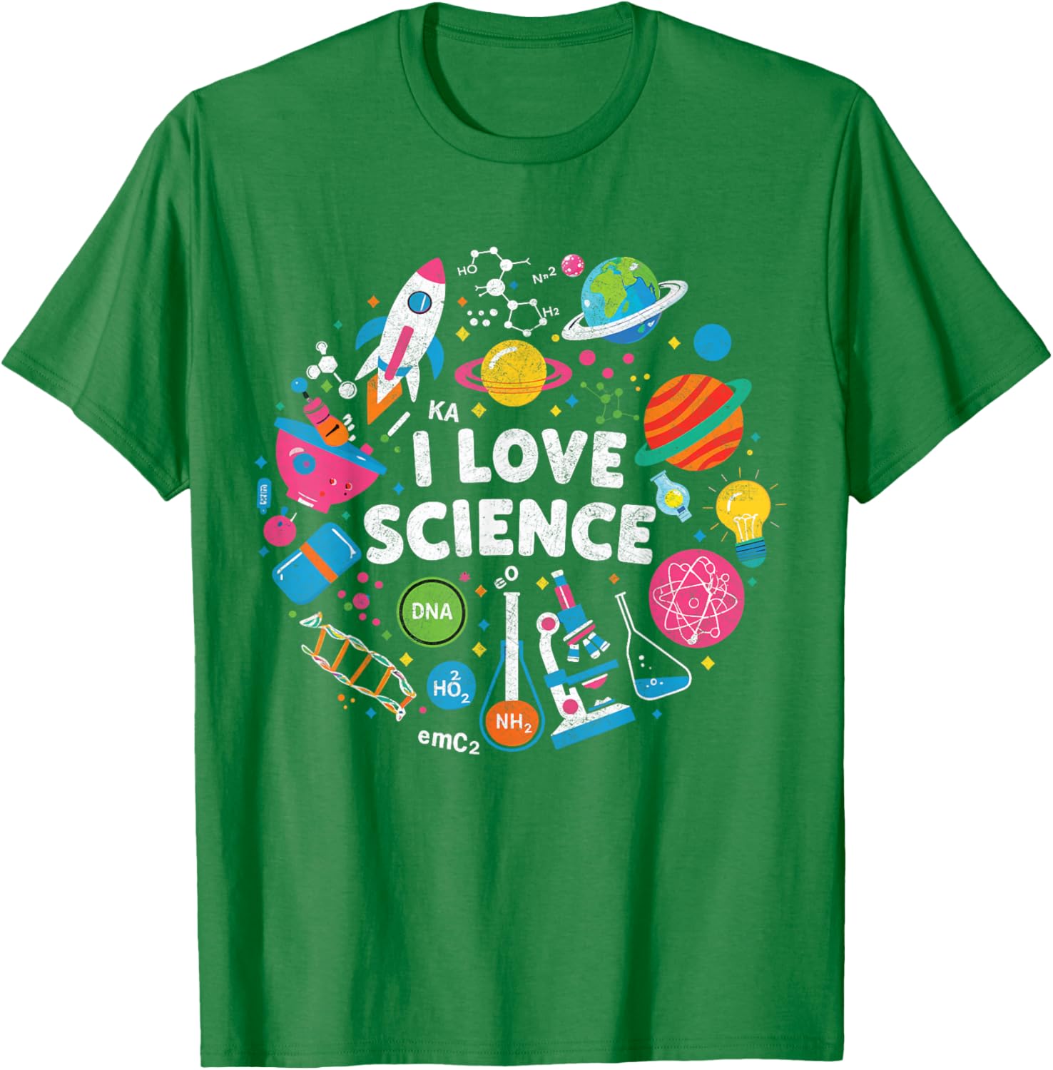 I Love Science T-Shirt for Kids - Perfect Gift for Young Science Lovers - 5