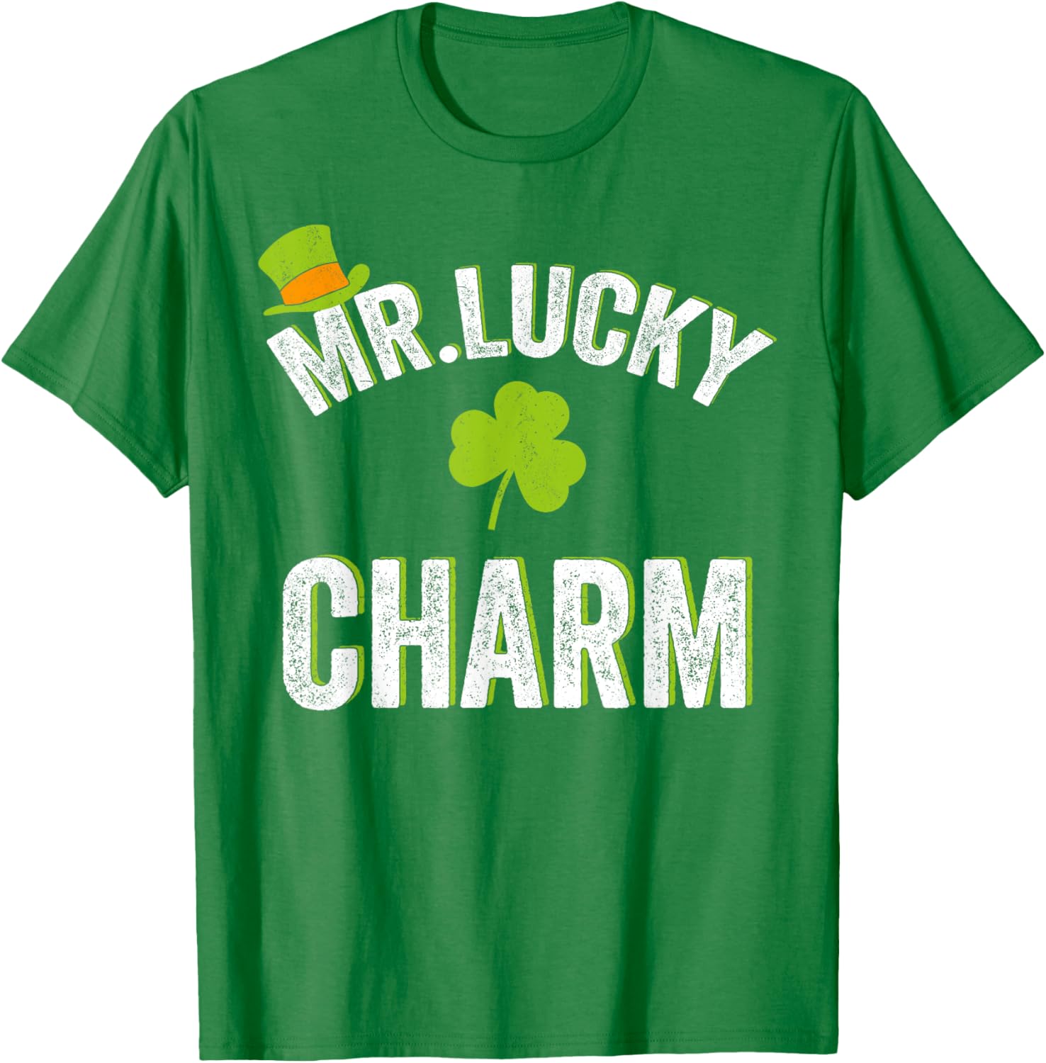 Mr Lucky Charm St Patricks Day T-Shirt for Kids and Men Fun & Festive - 4