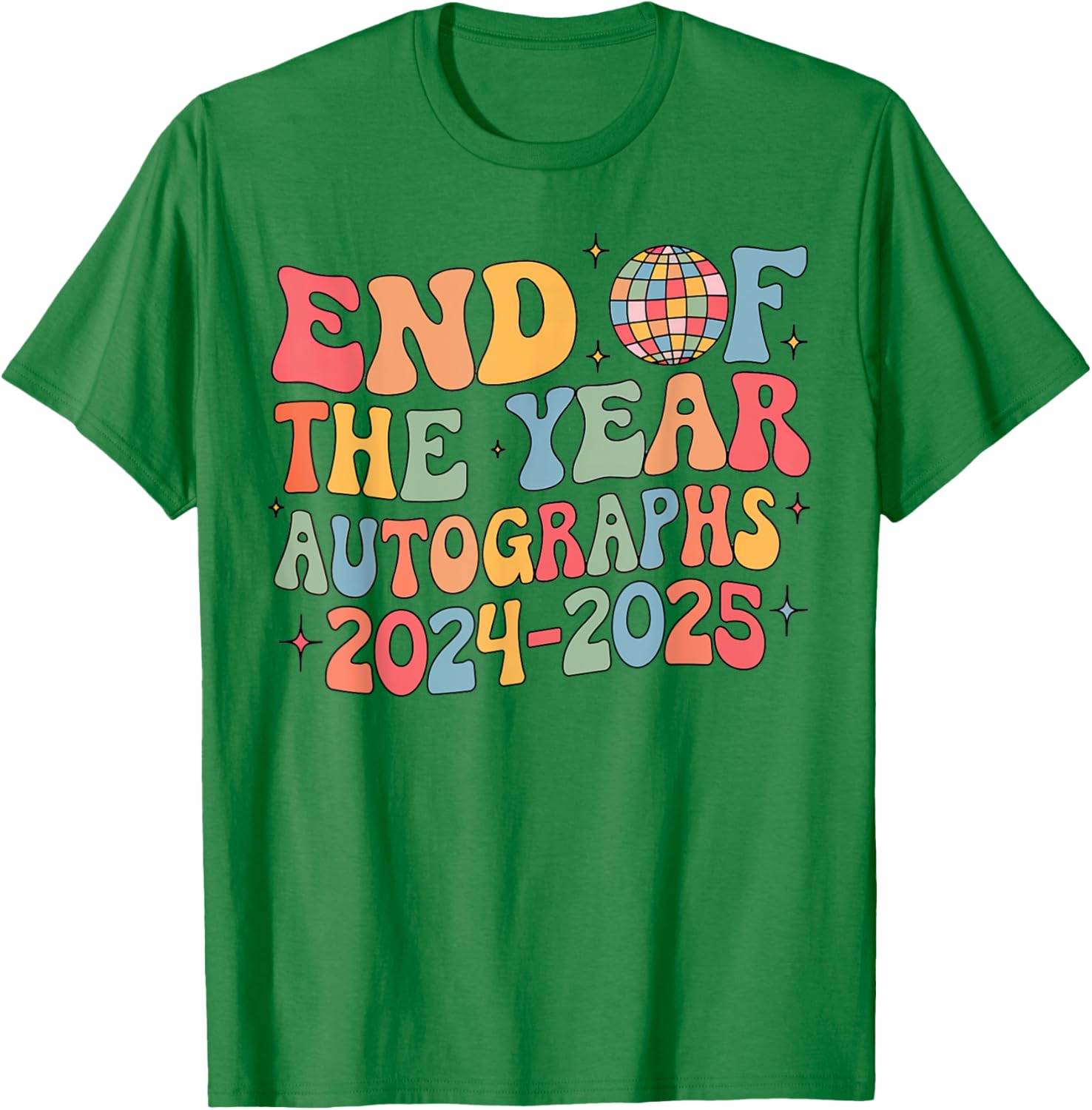 End of Year Autographs T-Shirt for Last Day of School 2024/2025 - 17