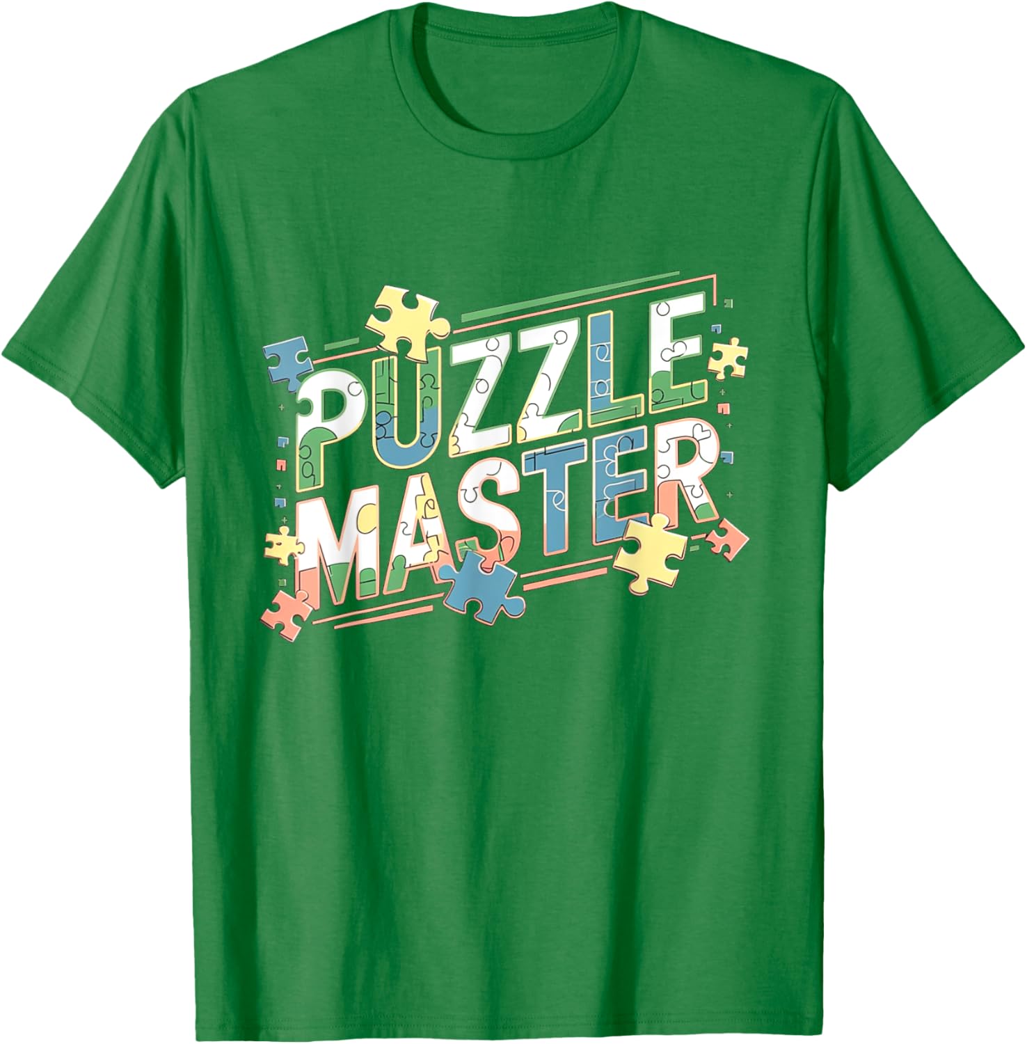 Funny Puzzle Master Jigsaw Puzzle T-Shirt for Creative Minds - 16