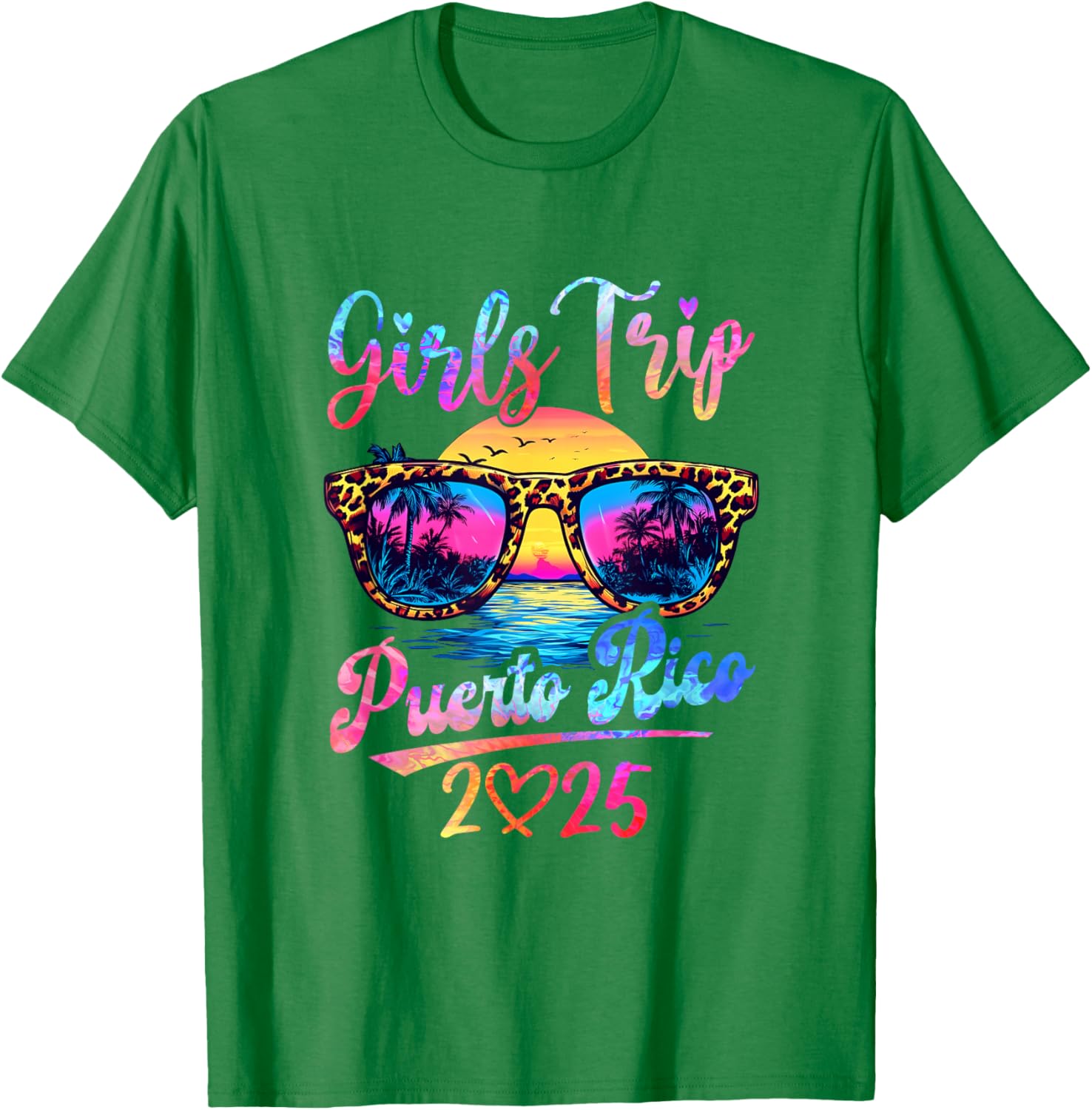 Girls Trip Puerto Rico 2025 Matching T-Shirt for Summer Vacation Fun - 15