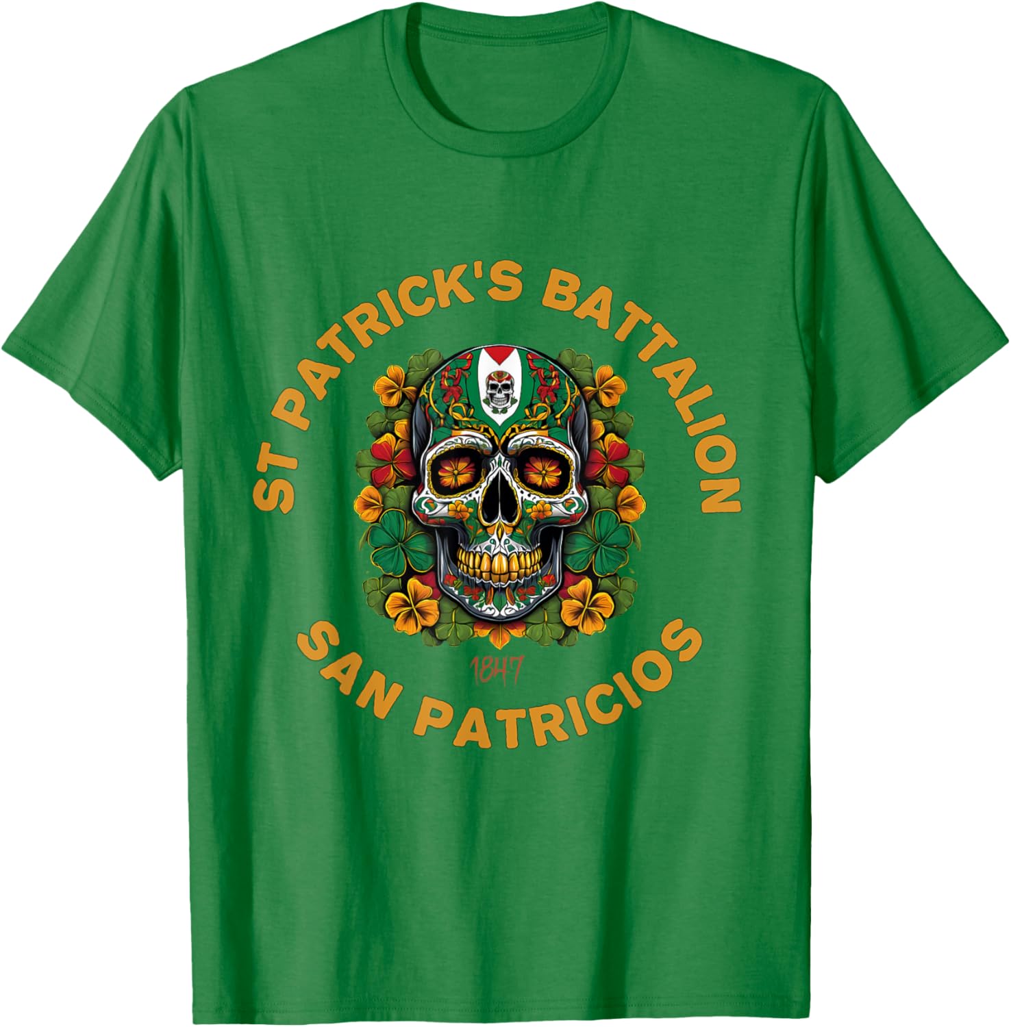 Saint Patrick's Battalion San Patricios T-Shirt for Proud Irish Heritage - 2