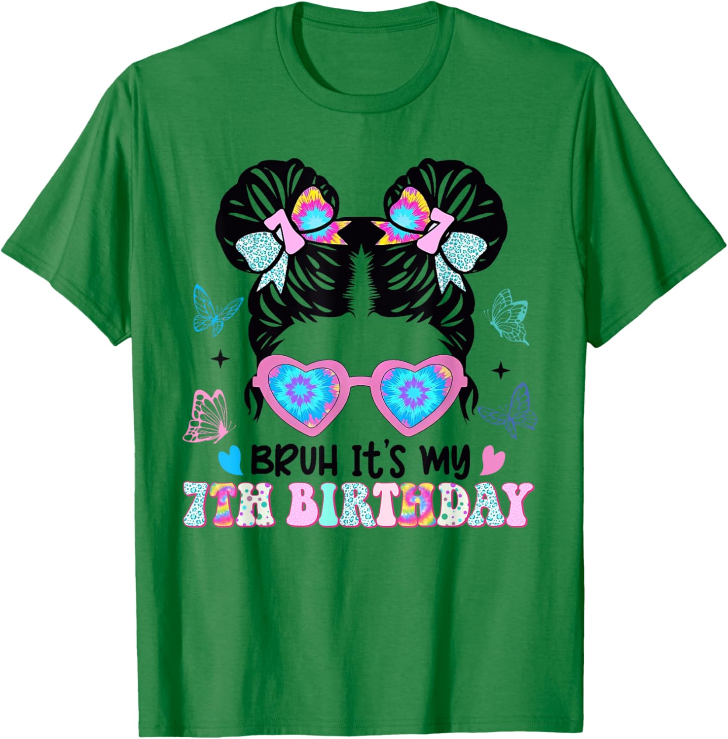 Retro 7th Birthday Girl T-Shirt for Fun Celebrations and Style - 20