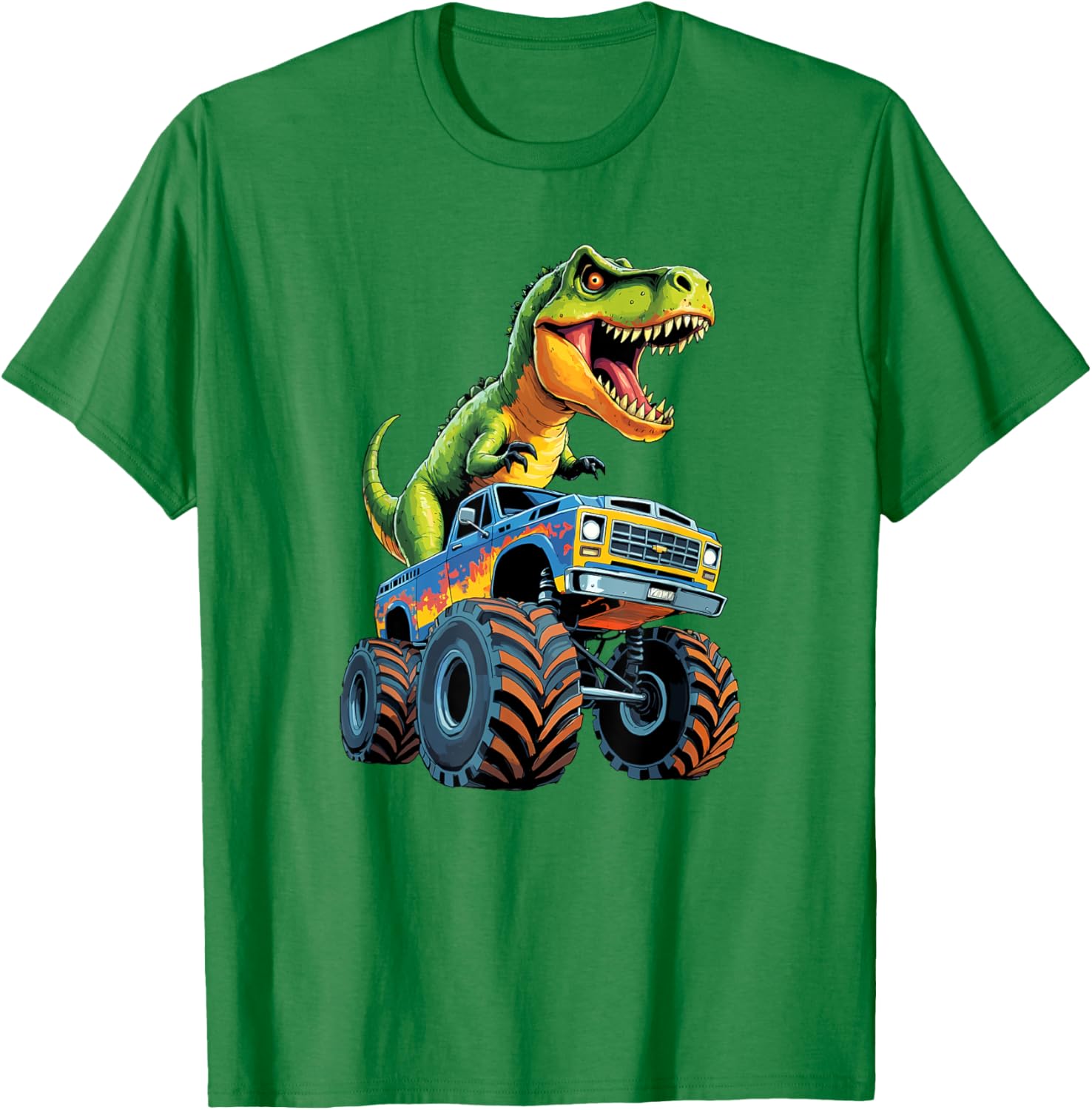 Monster Truck Dinosaur Birthday Party T-Shirt for Boys - Fun & Exciting! - 20