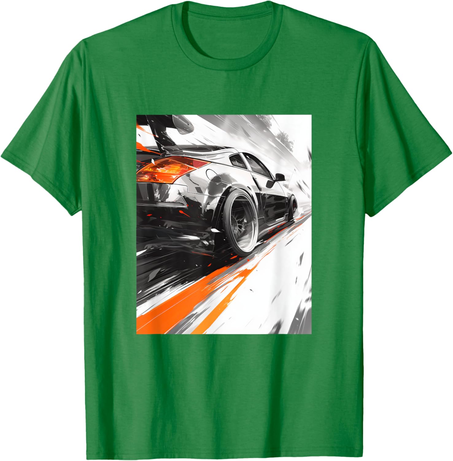 JDM Race 350 Z33 Tuning Drift Import Graphic T-Shirt for Car Enthusiasts - 7