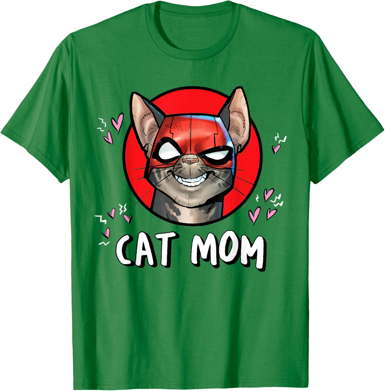Funny Deadpool Catpool T-Shirt for Cat Moms - Marvel Super Heroes Pet Apparel - 9