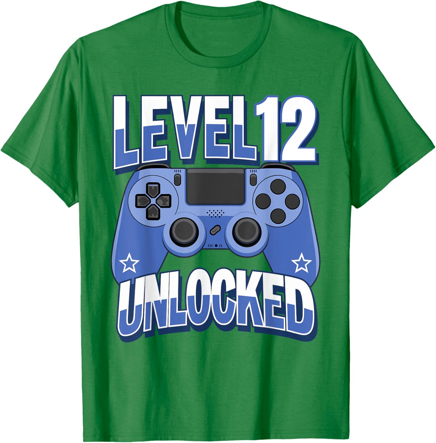 Level 12 Unlocked Funny Video Gamer Tee for 12th Birthday Celebration - 17