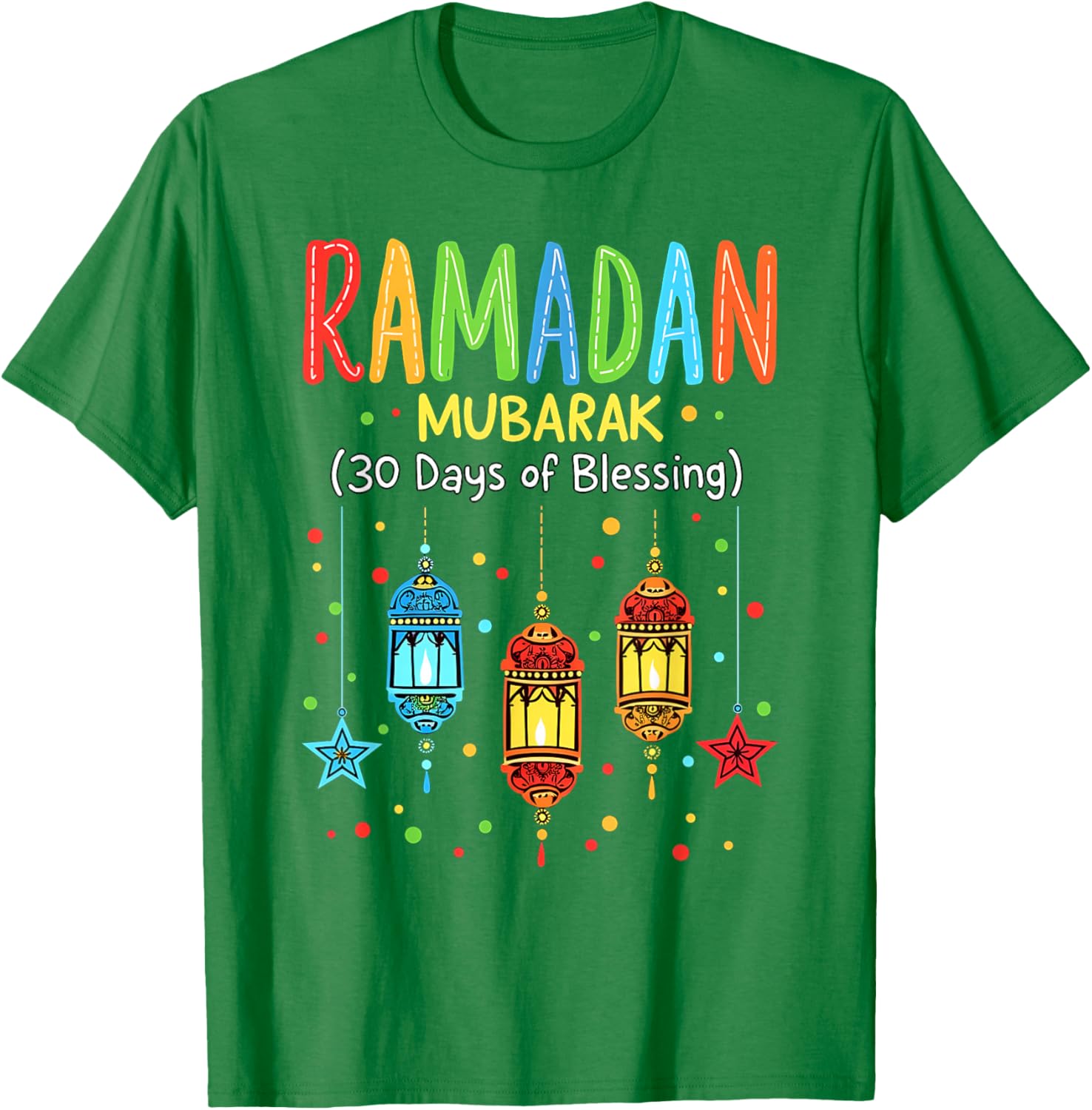 Happy Ramadan Mubarak Boys Youth T-Shirt for Kids Casual Wear - 12