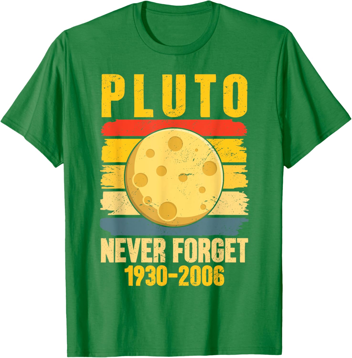 Funny Never Forget Pluto Retro Astronomy T-Shirt for Space Lovers - 6
