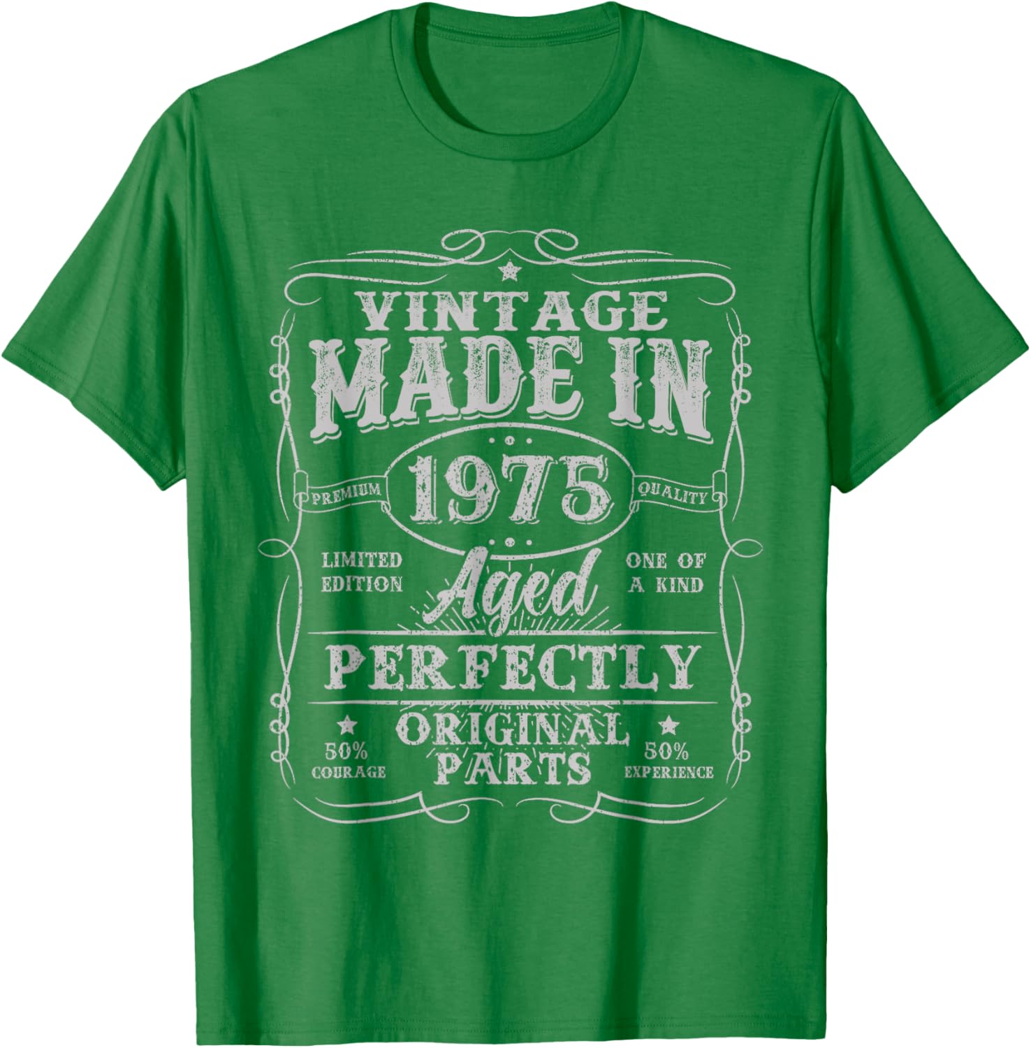 Vintage 50th Birthday T-Shirt for Men Made in 1975 Unique Gift - 10
