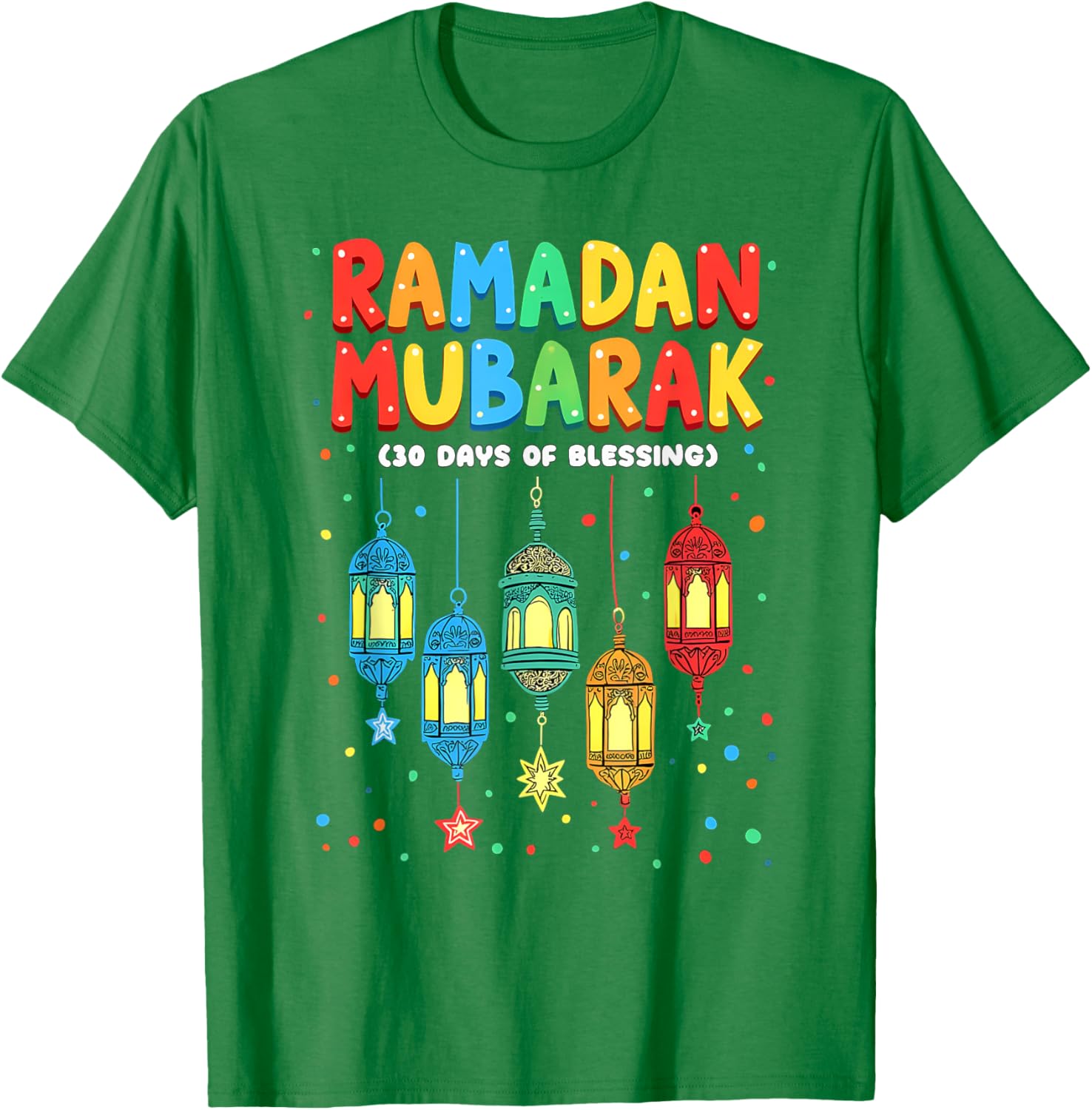 Happy Ramadan Boys Youth T-Shirt for Kids - Fun and Festive Apparel - 3