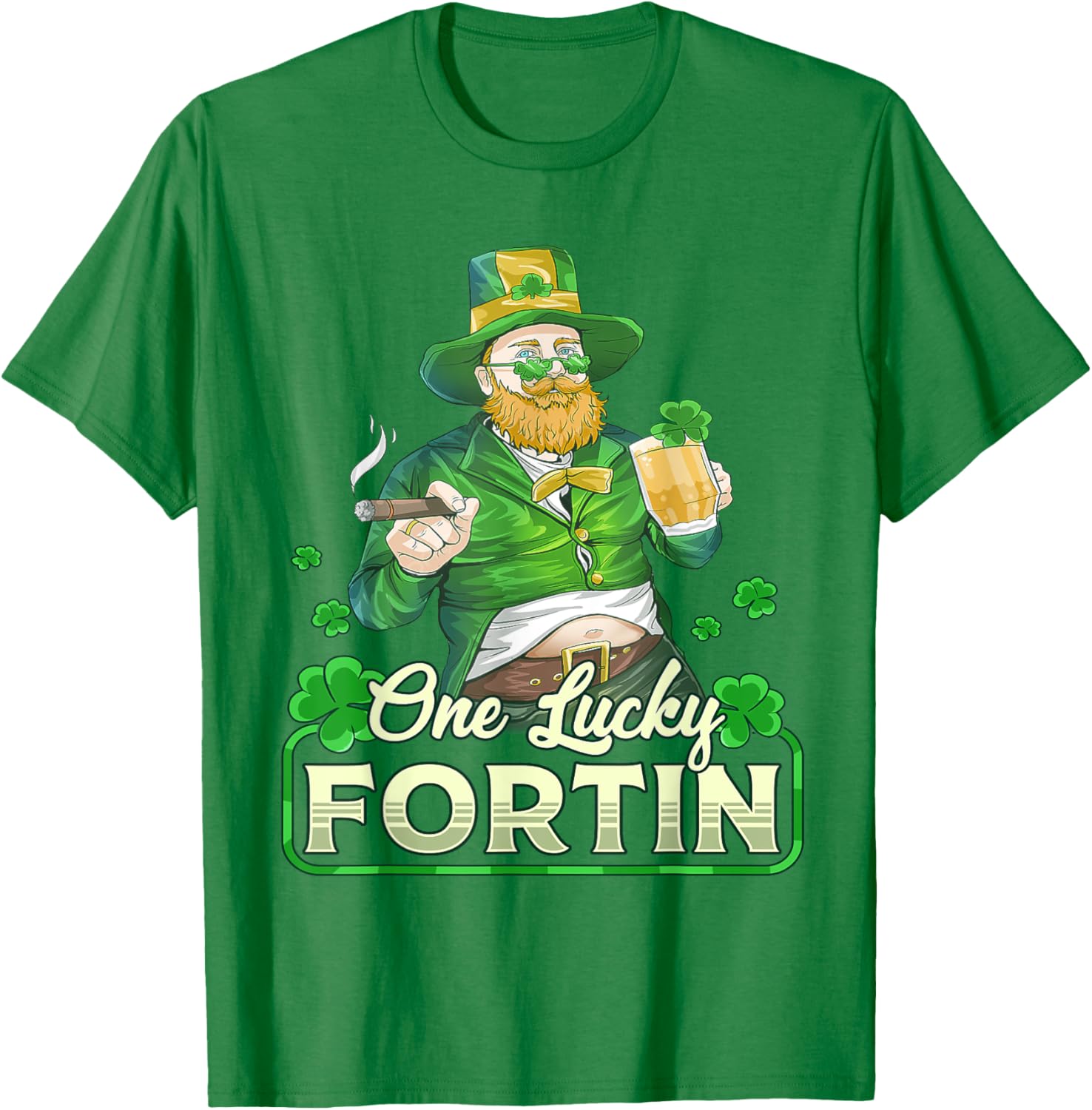 One Lucky Fortin St. Patrick's Day T-Shirt for the Whole Family - 3