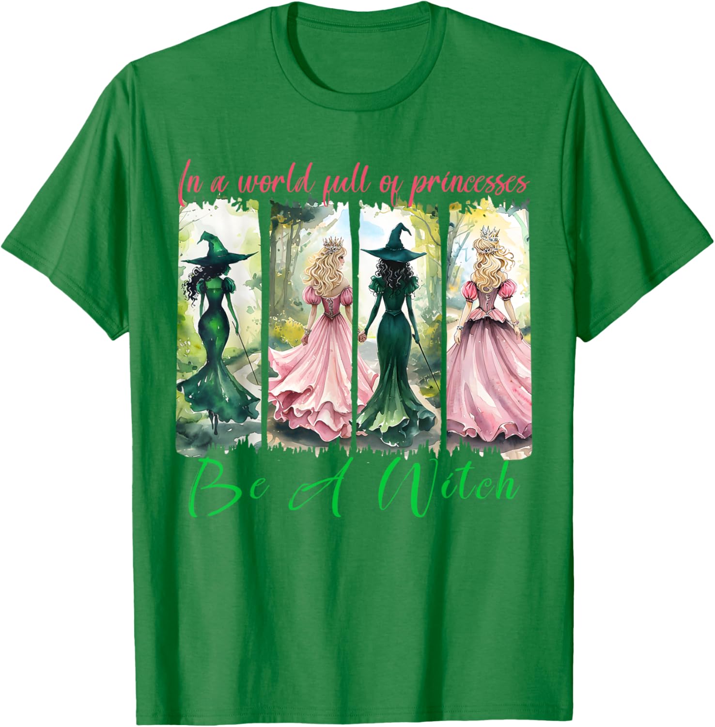 Be a Witch Not a Princess Halloween T-Shirt for Women Stylish Outfit - 22