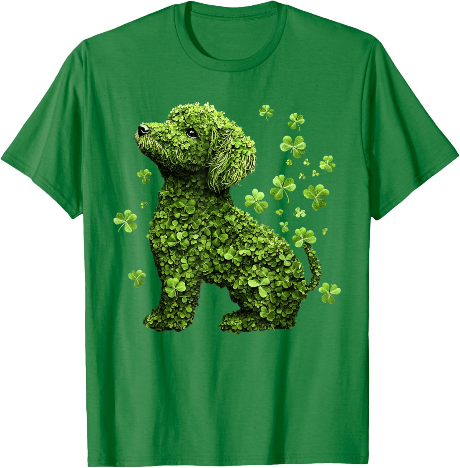 Shamrock Poodle T-Shirt for St. Patrick's Day Fun for All Ages - 15