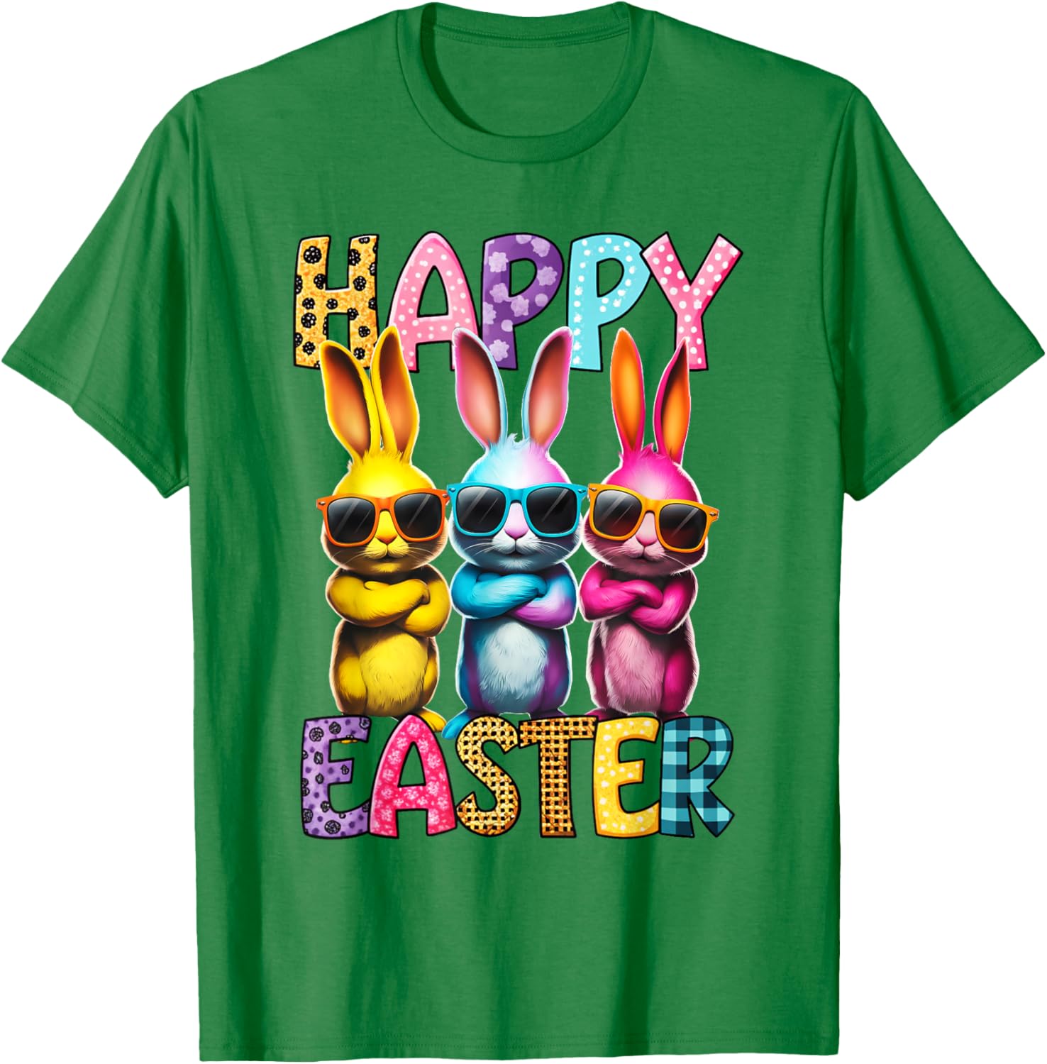 Funny Easter Bunny T-Shirt for Kids and Adults - Happy Easter Tees - 2