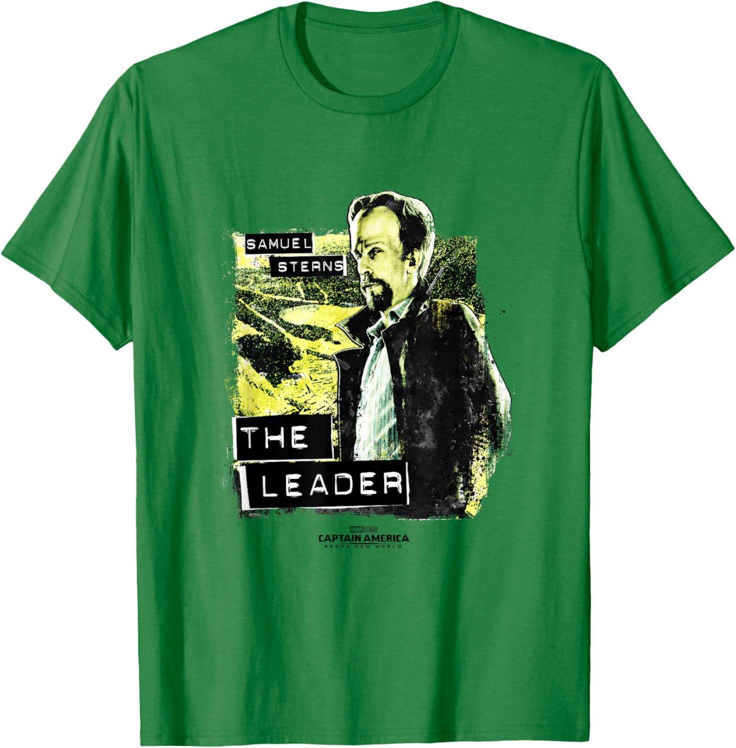 Marvel Captain America Brave New World Samuel Sterns Leader T-Shirt for Fans - 1