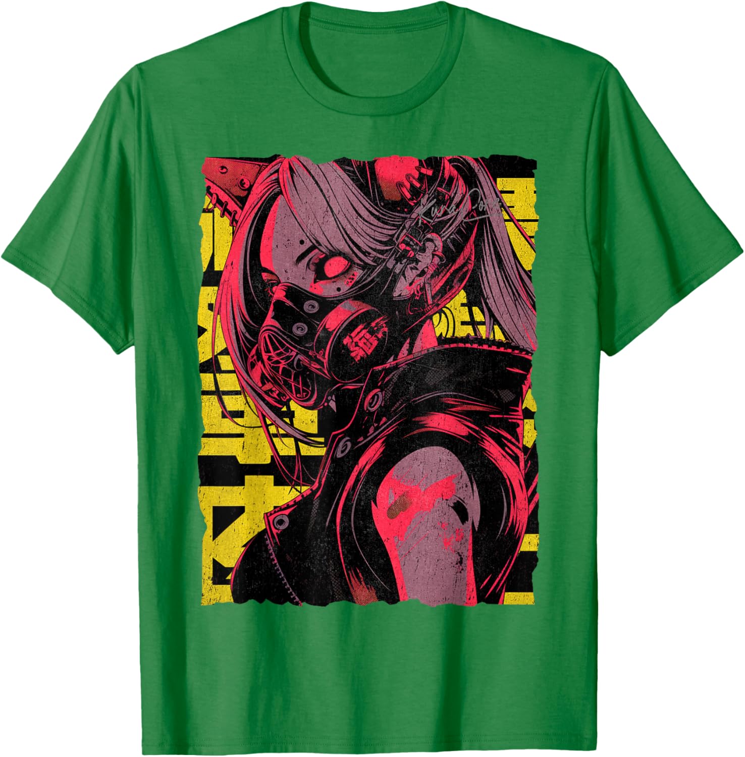 Japanese Cyberpunk Y2K Techwear Anime T-Shirt for Streetwear Lovers - 2