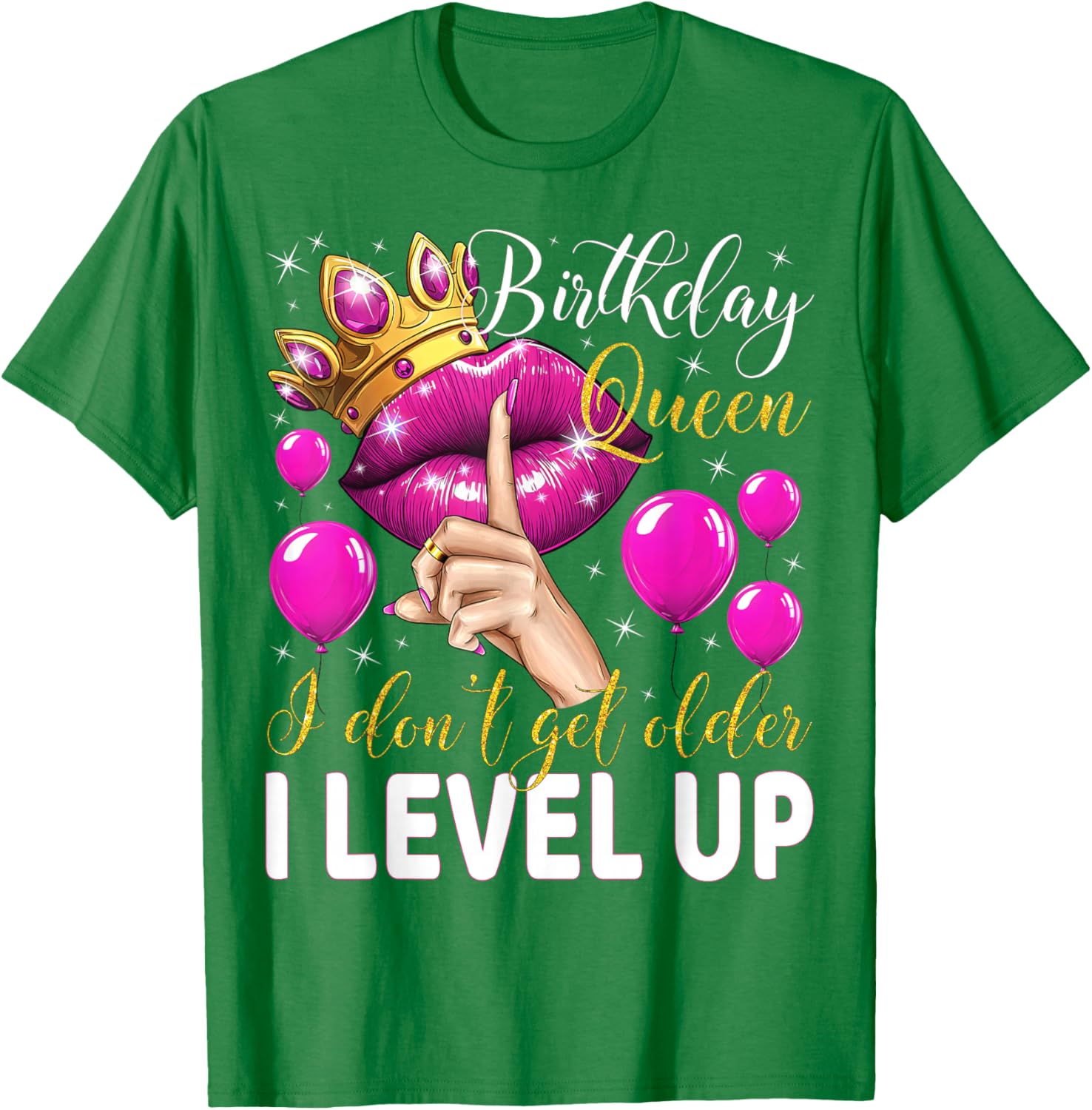 Birthday Queen Level Up T-Shirt for Fun Birthday Celebrations - 6