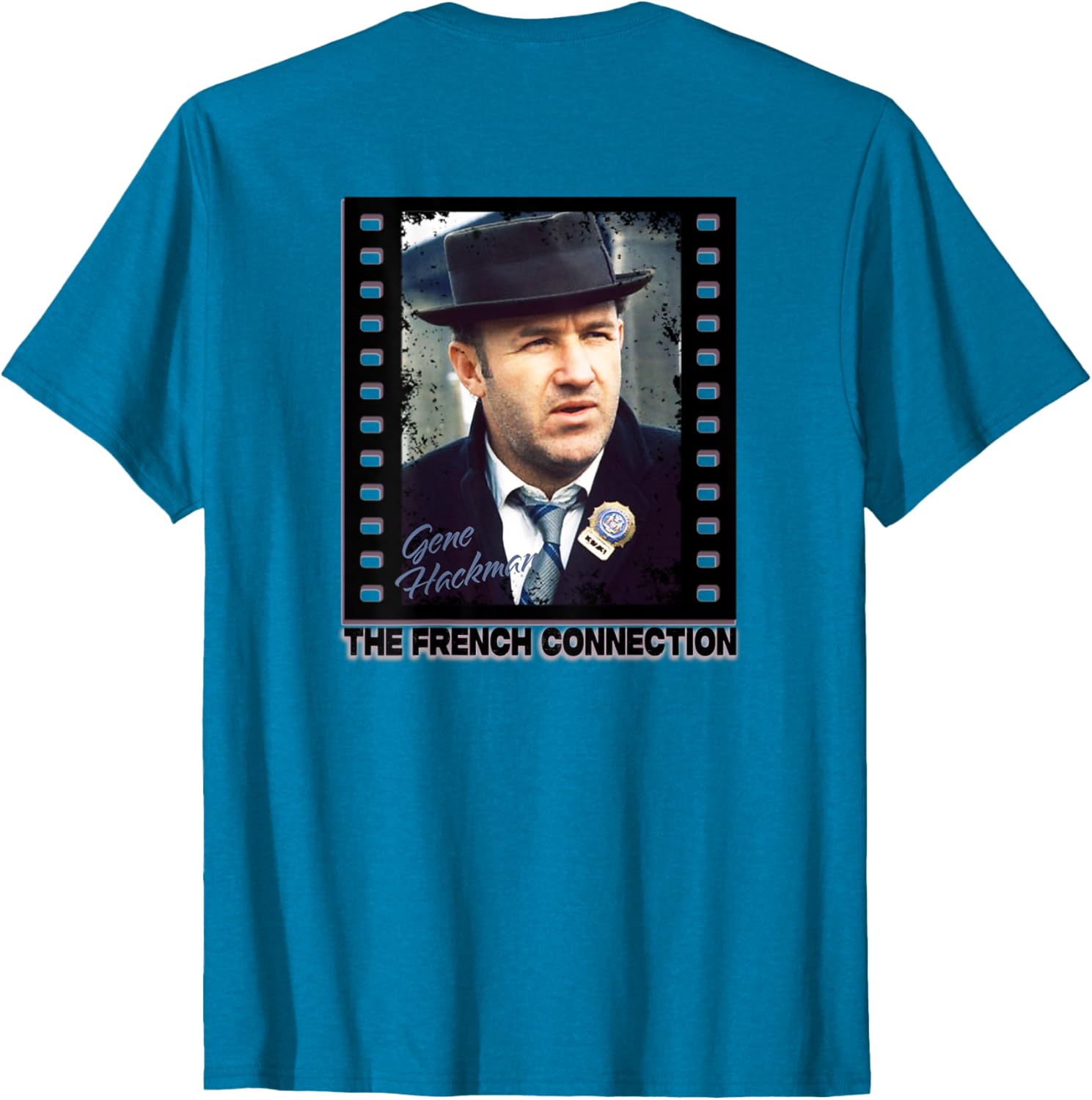 Gene Hackman Back Printed T-Shirt for Cool Casual Style and Comfort - 3