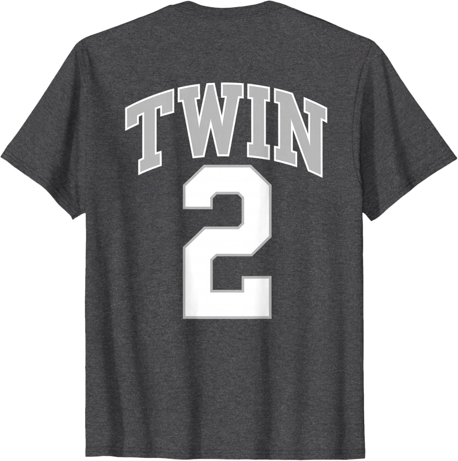 Matching Funny TWIN 1 and TWIN 2 Adult and Kids Jerseys T-Shirt Set - 20