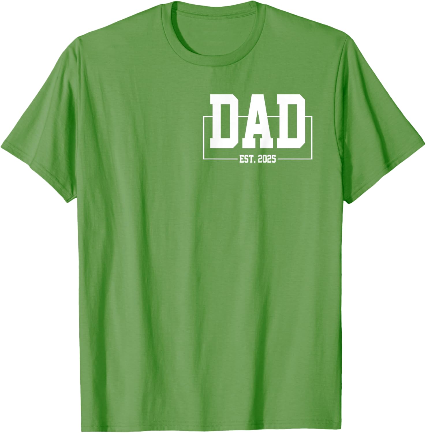 Dad Est. 2025 T-Shirt for New Fathers Expecting Baby in 2025 - 17