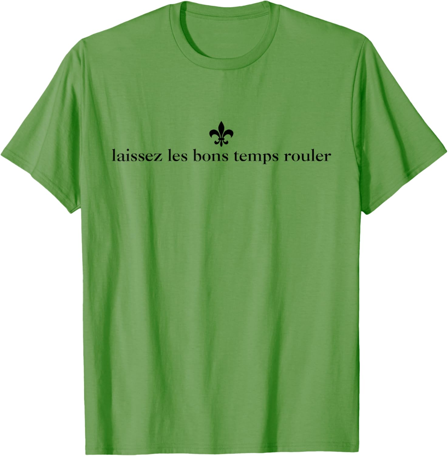 Minimalist Mardi Gras Women's T-Shirt - Laissez Les Bon Temps Rouler Design - 10