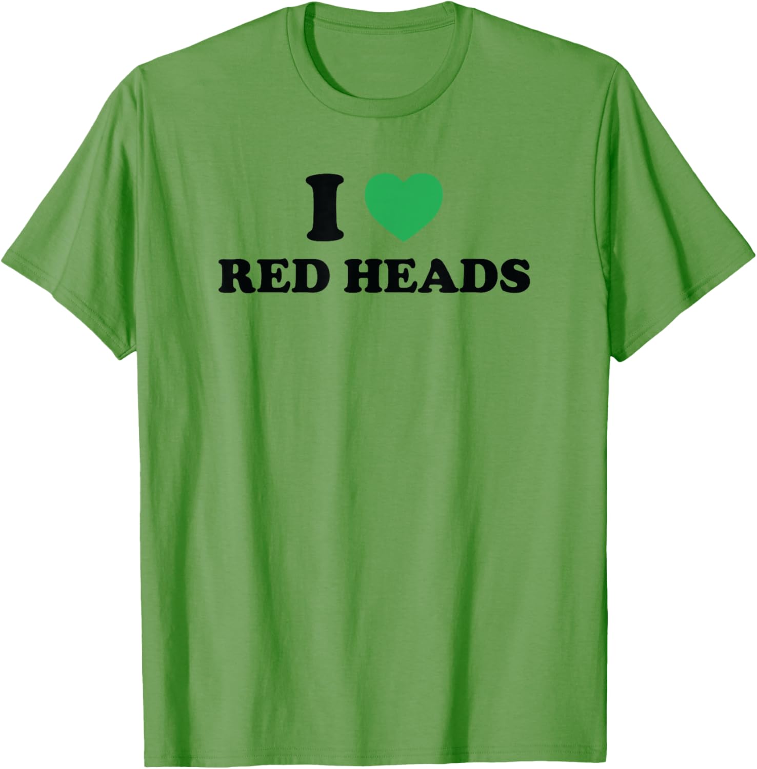 I Love Red Heads Y2K St. Patrick's Day T-Shirt for Gingers - 4