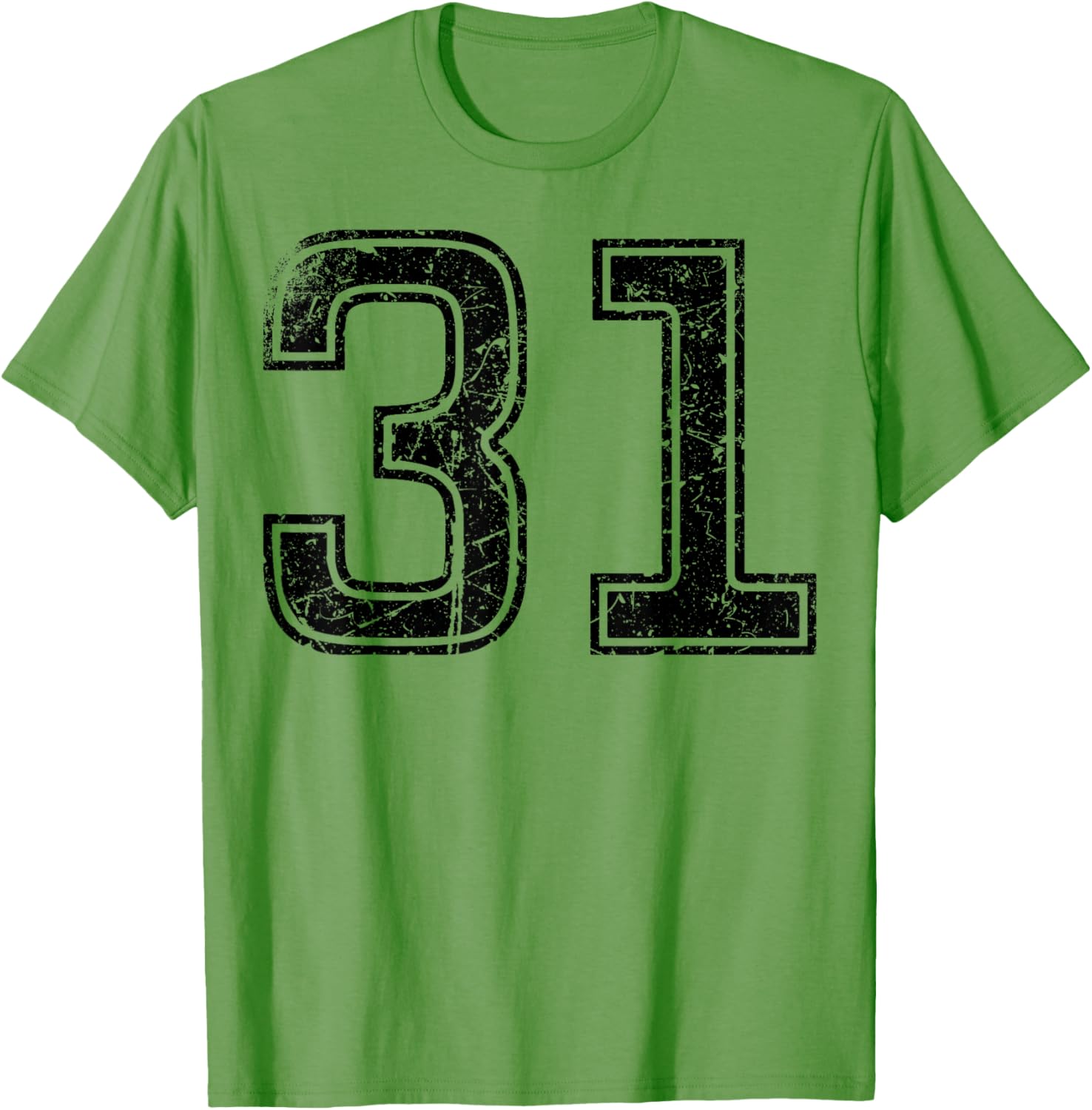 Vintage Sport Black Number 31 T-Shirt for Casual Style Enthusiasts - 19