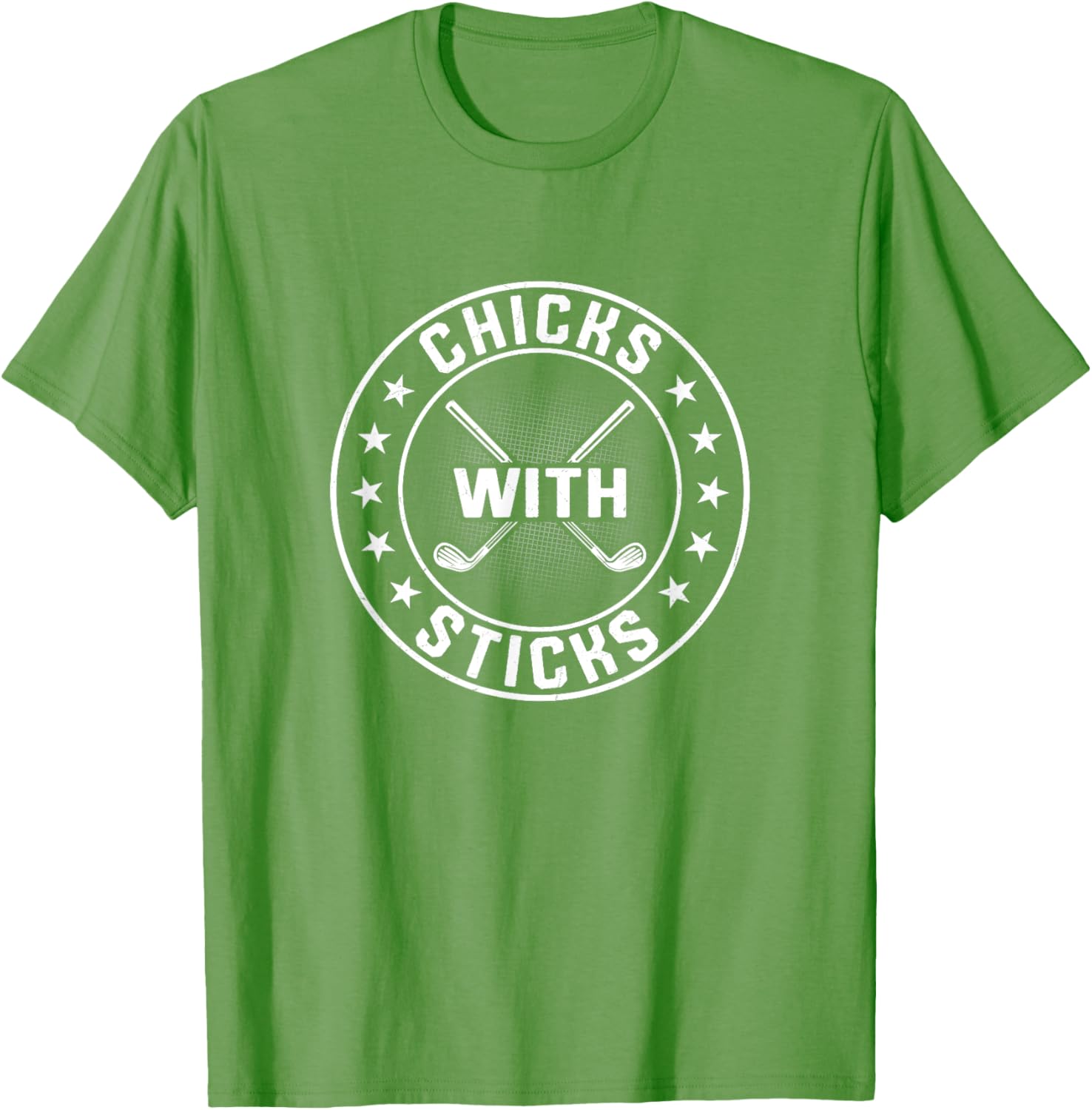 Chicks With Sticks Golf T-Shirt for Women – Fun Golfer Apparel - 6