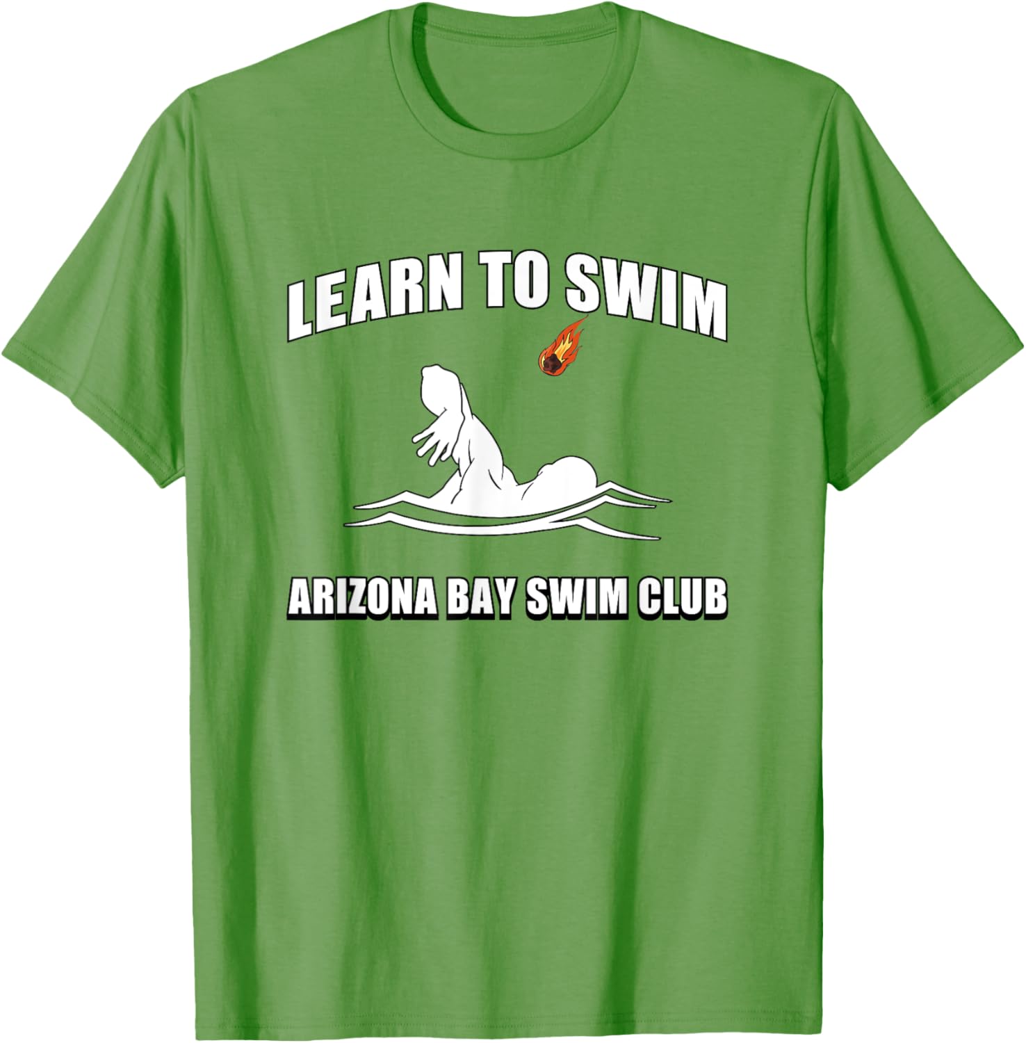 Funny Learn To Swim T-Shirt for Arizona Bay Swim Club Fans - 15