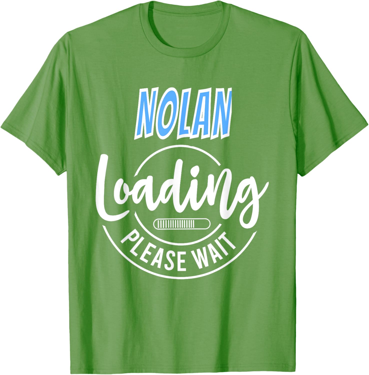 Nolan Custom Personalized Baby Boy Loading T-Shirt for Baby Showers - 12