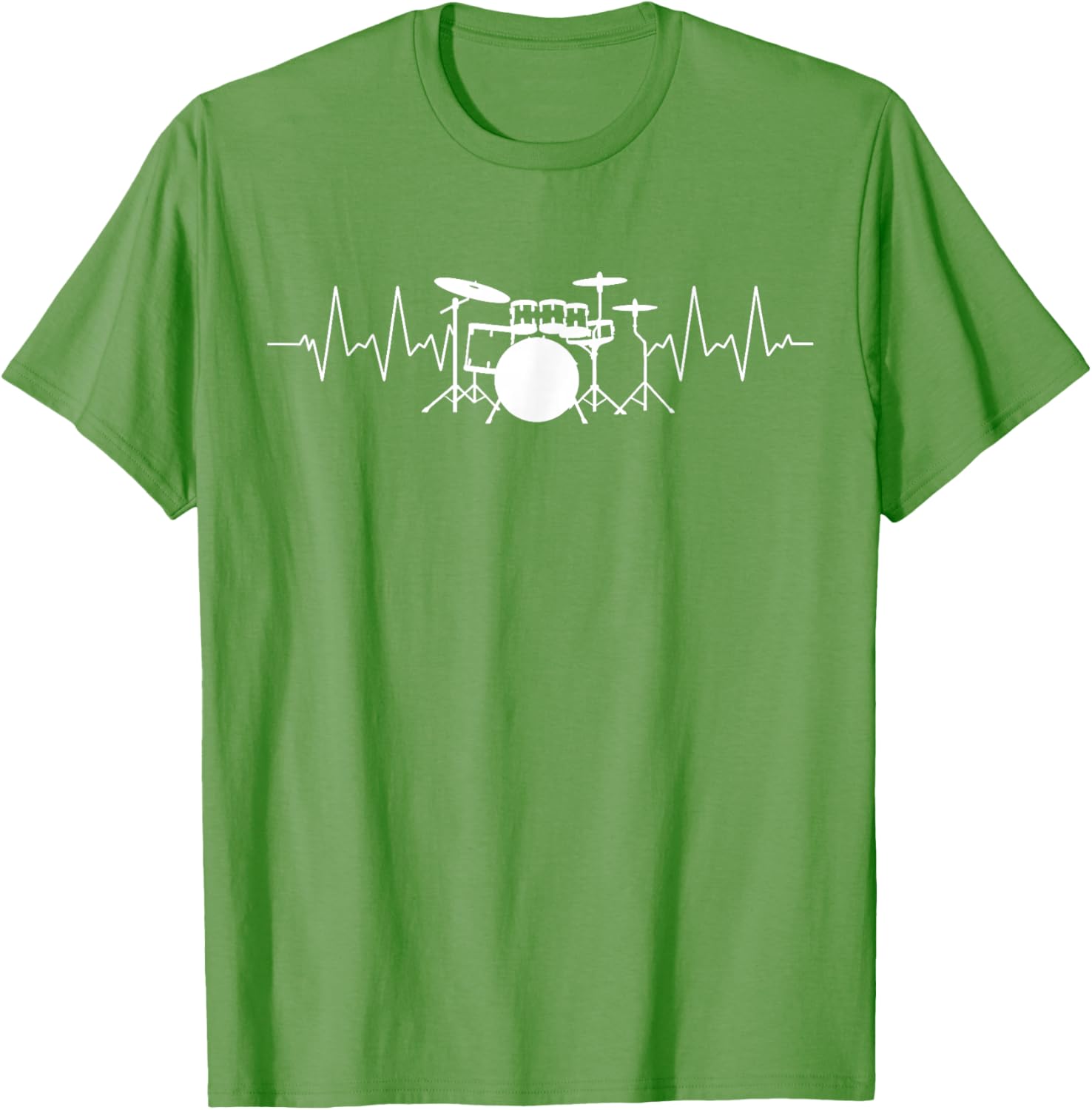 Drummer Heartbeat Pulse T-Shirt for Music Lovers and Musicians - 17