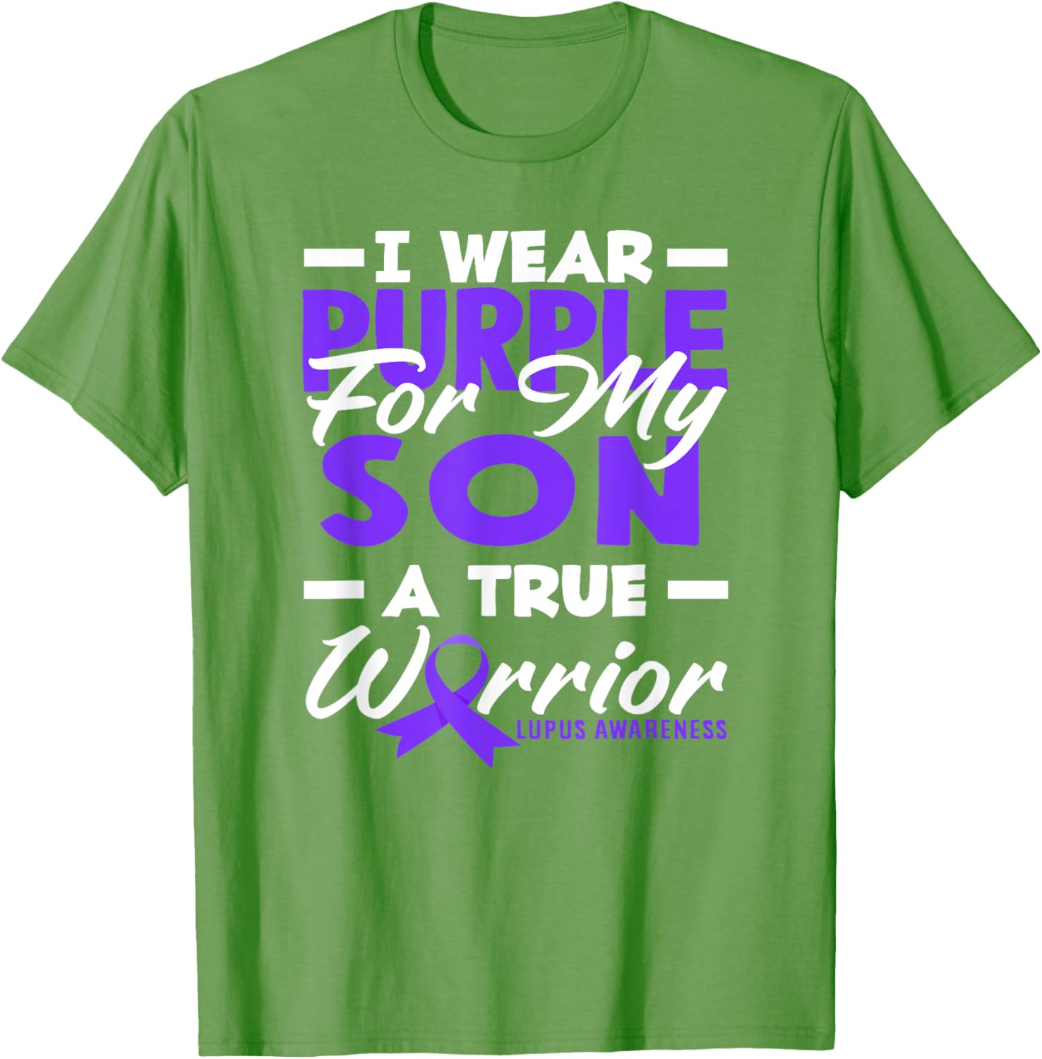 Wear Purple for Lupus Awareness T-Shirt for Proud Moms and Warriors - 2