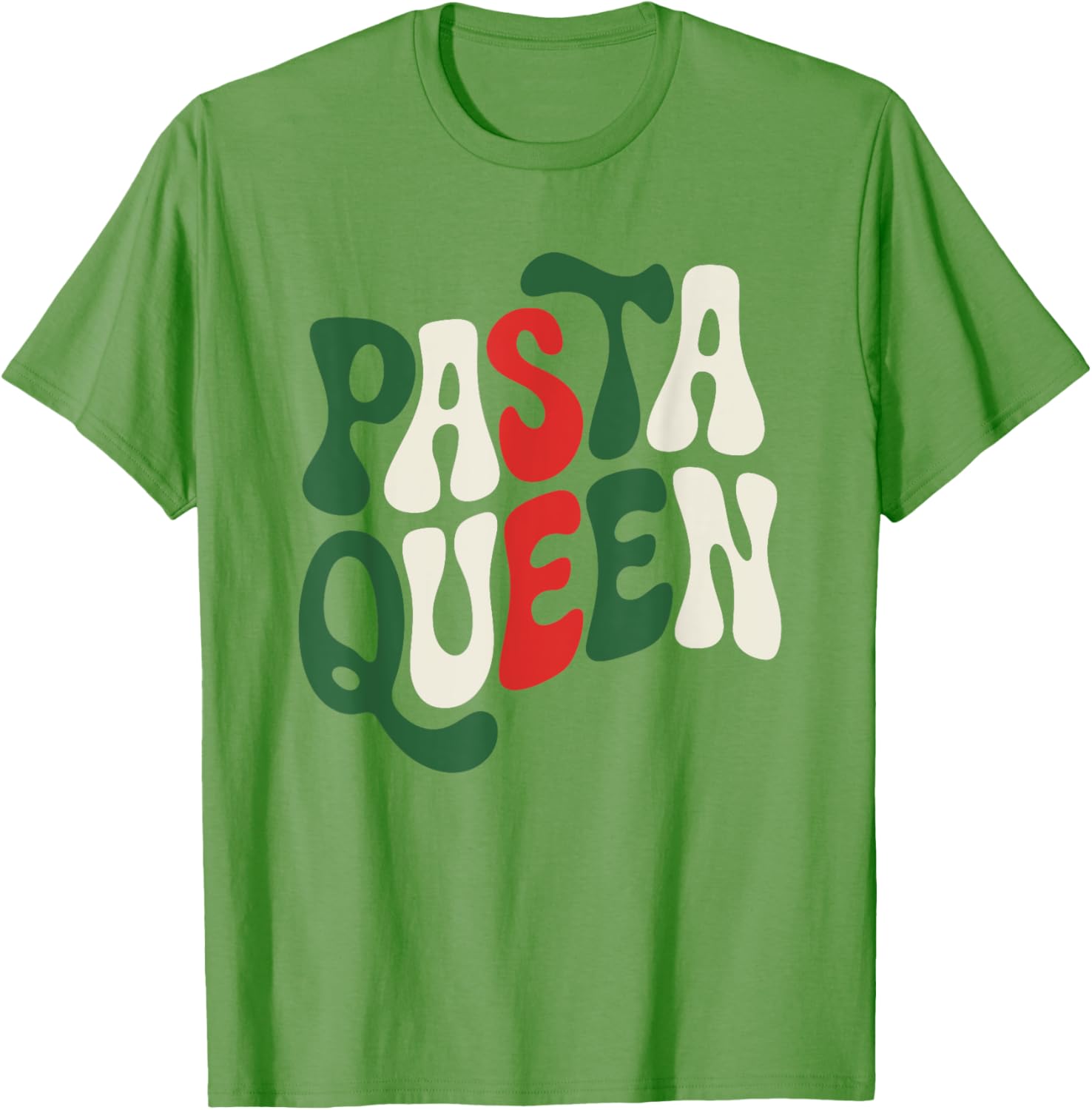 Pasta Queen T-Shirt for Pasta Lovers - Cute Italian Spaghetti Design - 4