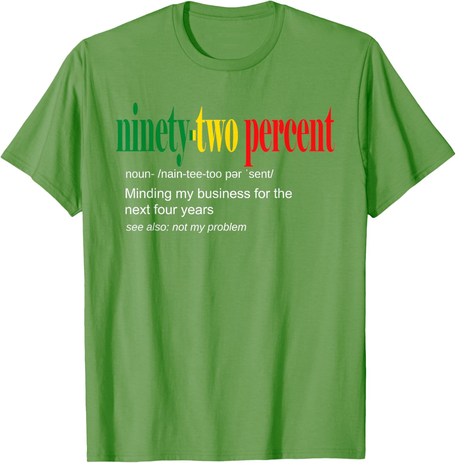 92% Black Women Minding My Business T-Shirt for Confident Style - 2