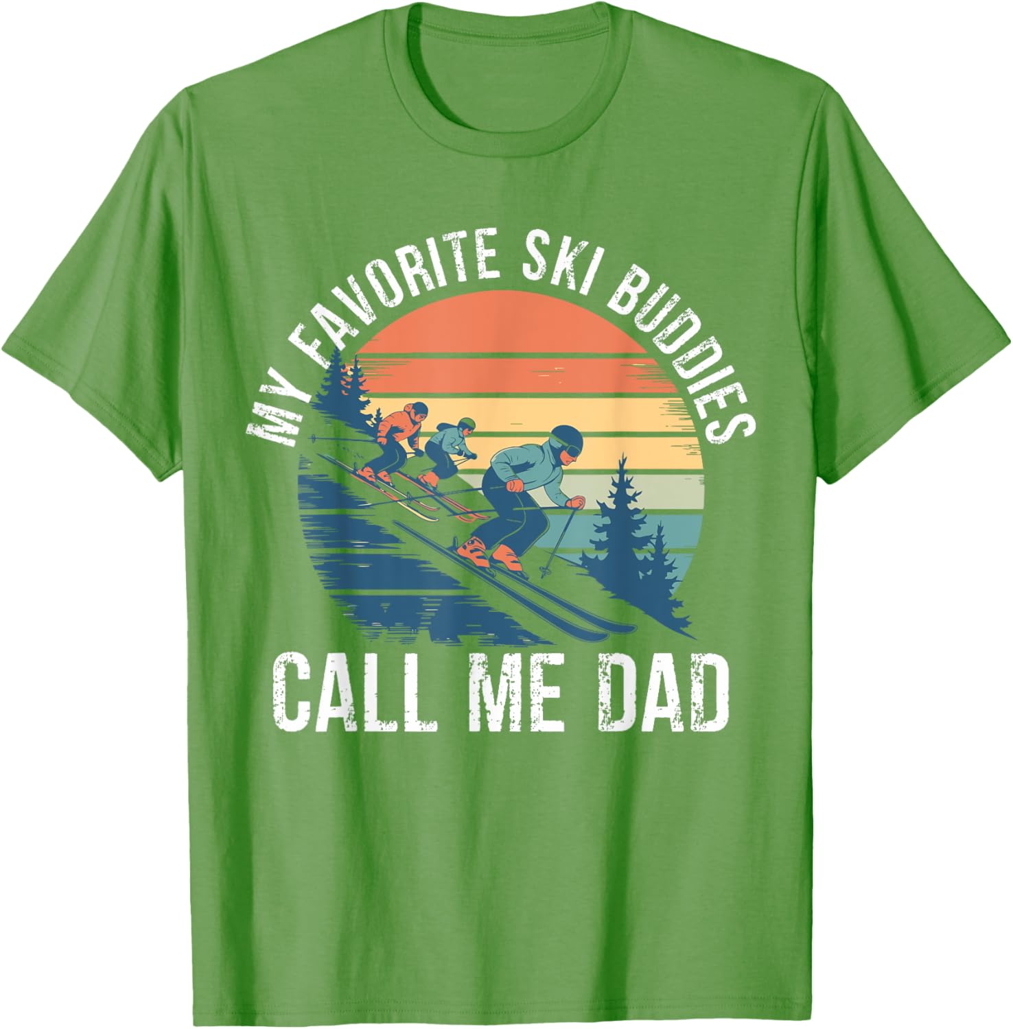 Retro Ski Dad T-Shirt for Ski Lovers, Perfect Gift for Ski Buddies - 18