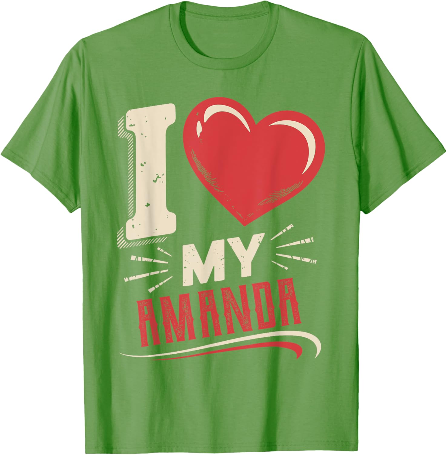 I Love My AMANDA T-Shirt Perfect Gift for AMANDA - Stylish and Fun Design - 16