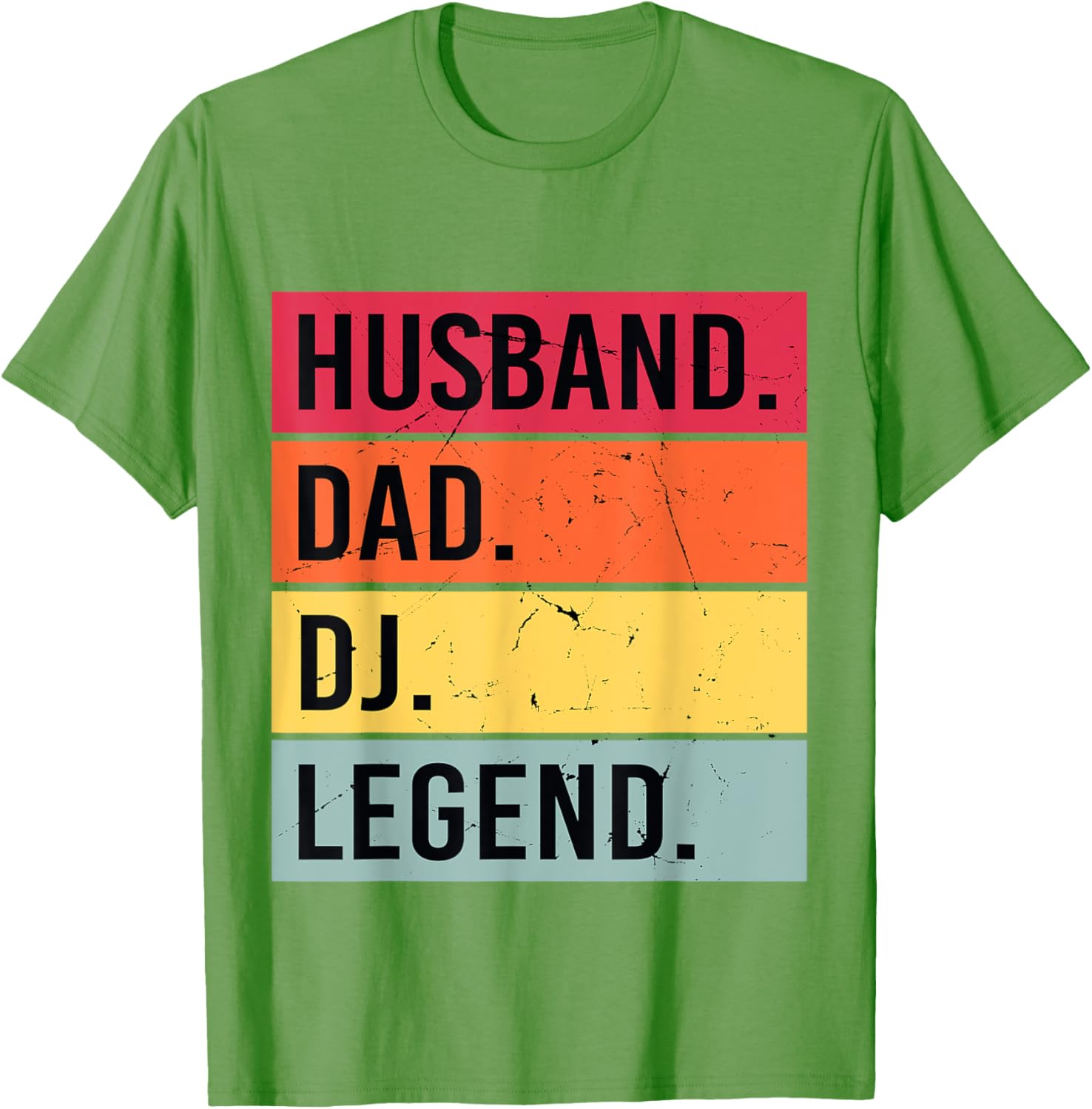 Husband Dad DJ Legend T-Shirt for Father's Day Music Lovers - 6