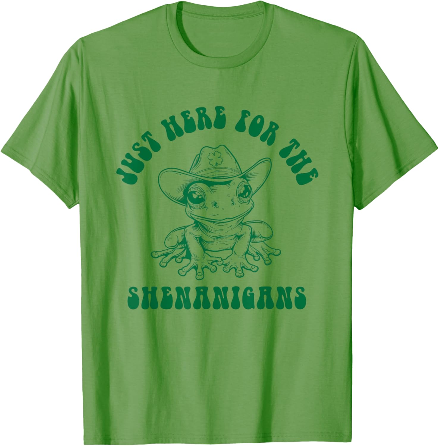 Frog Cowboy Hat St Patricks Day T-Shirt for Fun Shenanigans - 4