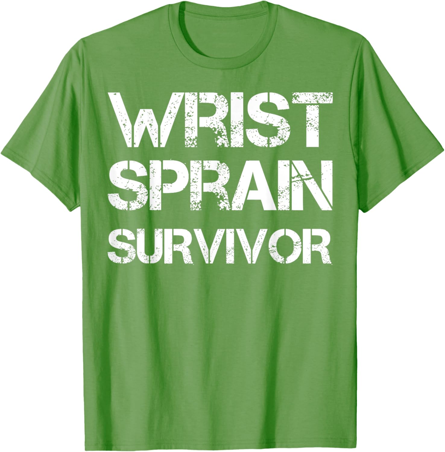 Wrist Sprain Survivor T-Shirt for Comfort and Recovery Support - 14