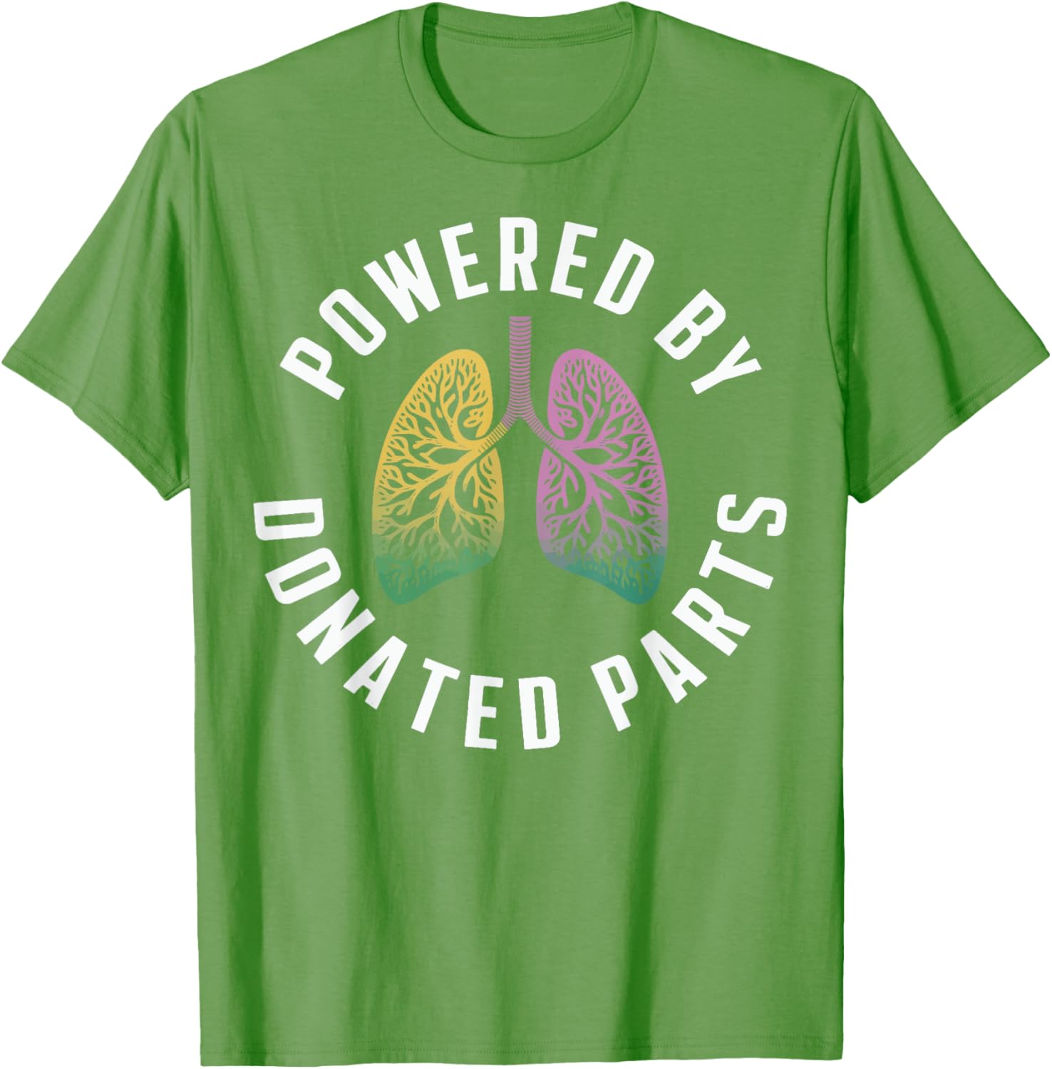 Powered By Donated Parts T-Shirt for Unique Fashion and Comfort - 1
