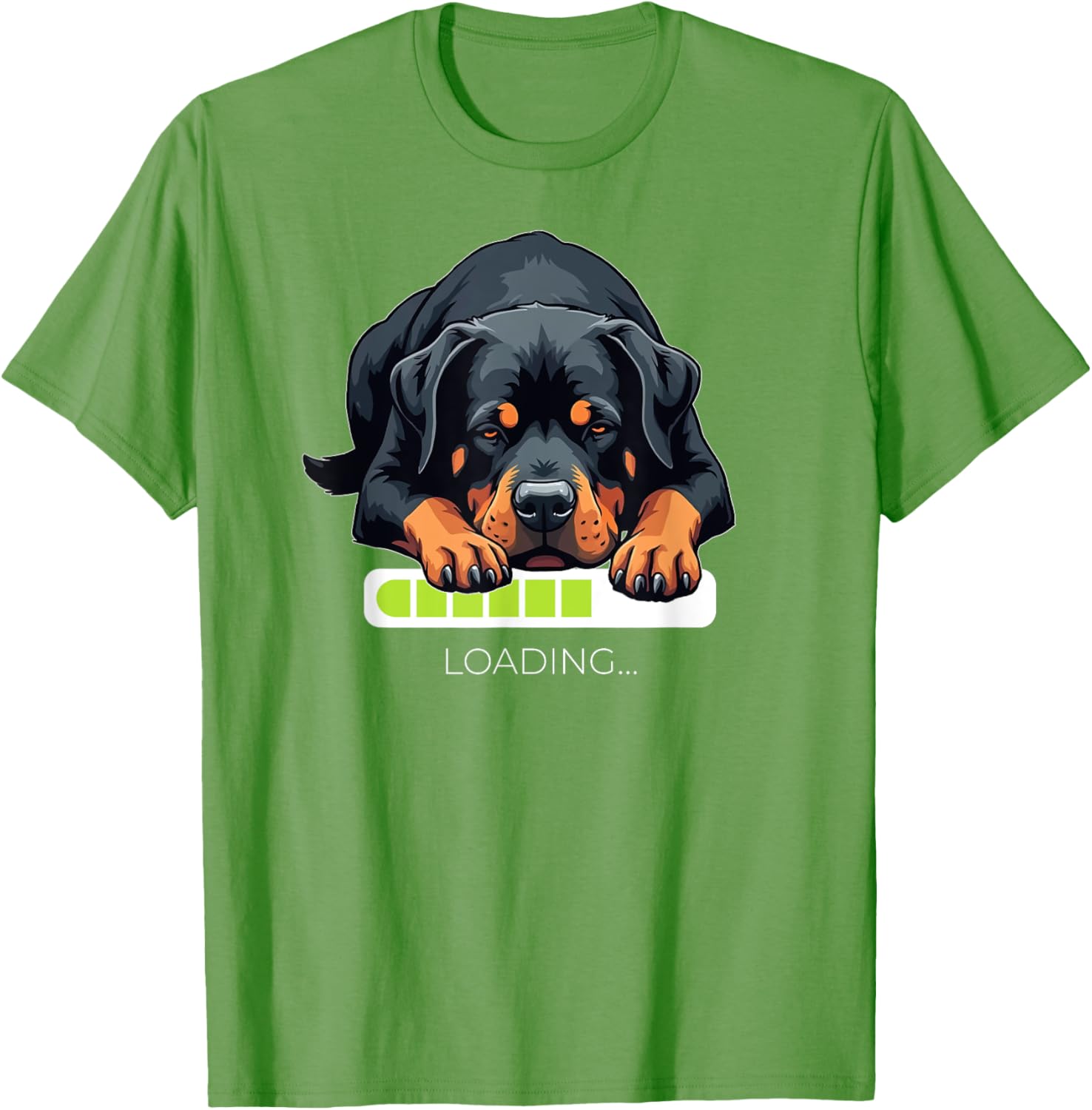 Rottweiler Loading T-Shirt Perfect for Dog Lovers and Rottie Fans - 10