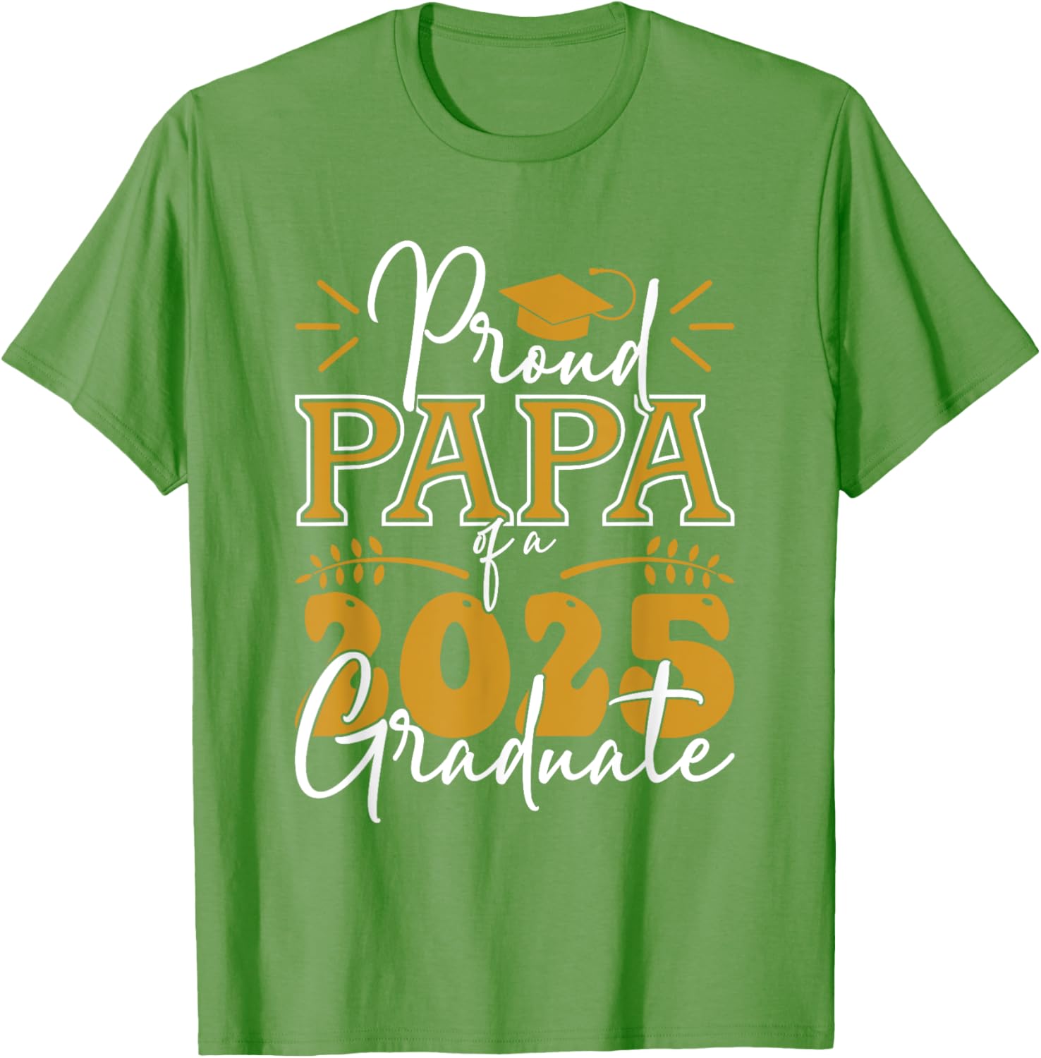 Proud Papa of a 2025 Graduate T-Shirt for Celebrating Achievements - 27