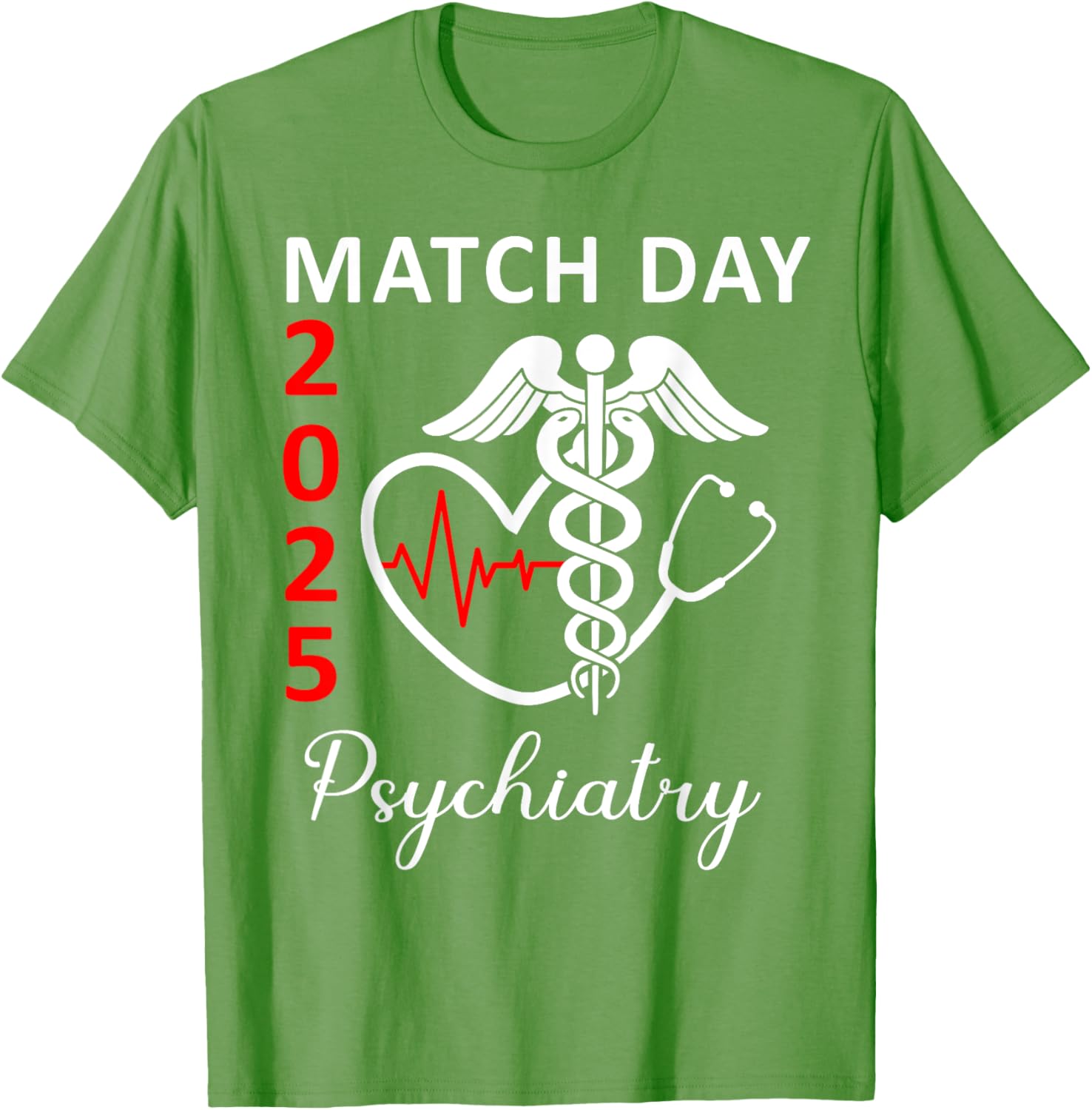 Match Day 2025 Psychiatry Residency T-Shirt for Future Doctors MD - 7