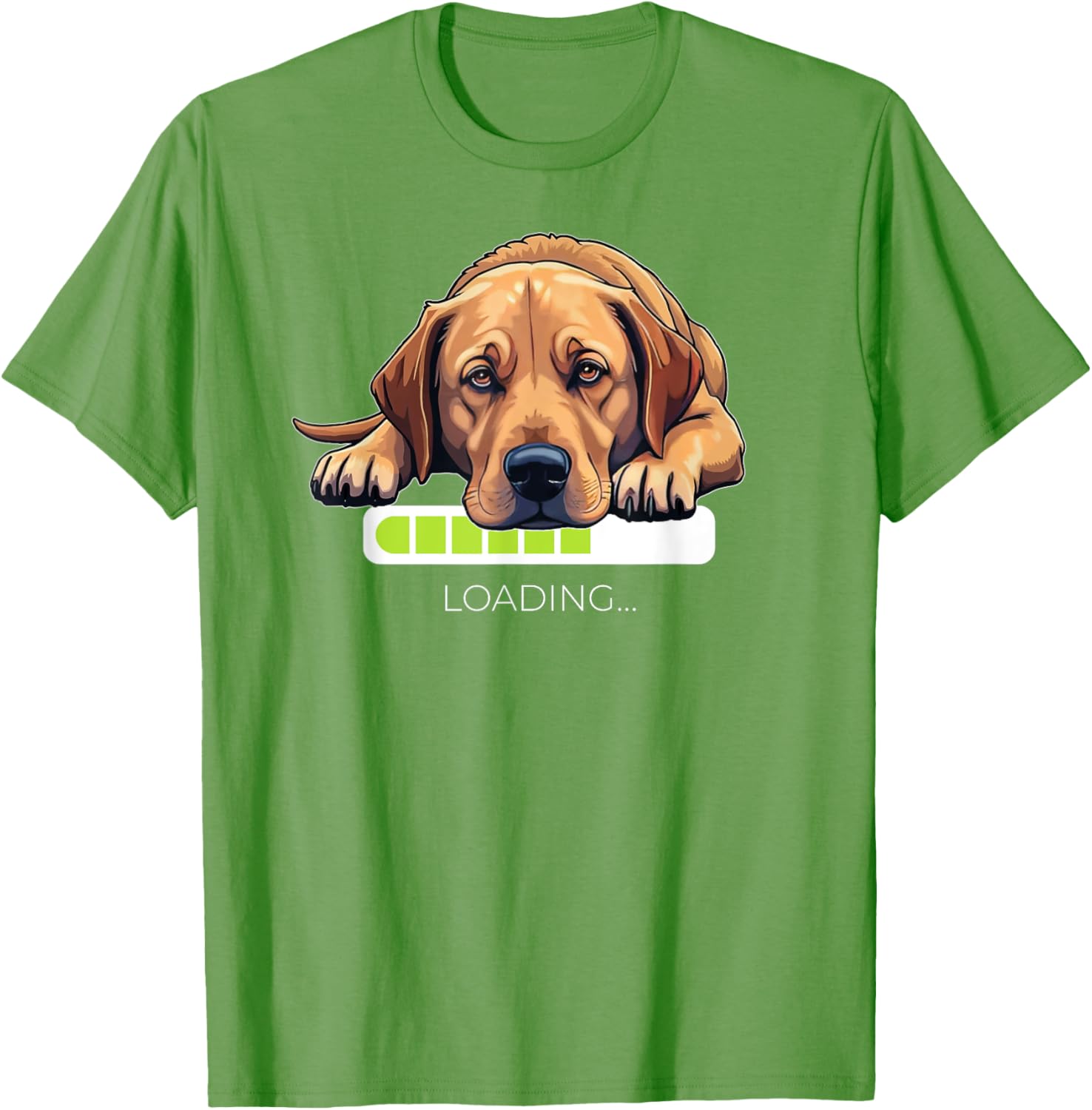 Labrador Retriever Dog Loading Graphic T-Shirt for Dog Lovers - 10